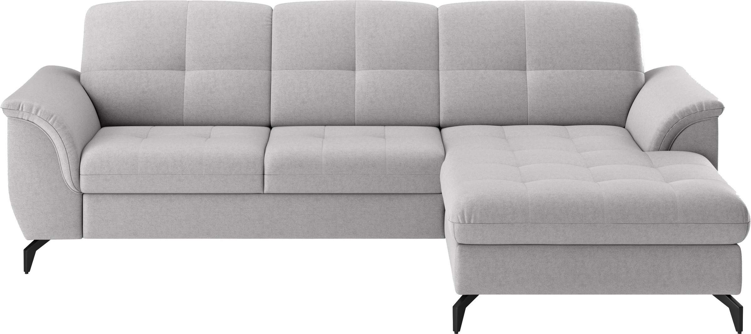 sit&more Ecksofa »Zora L-Form«, wahlweise mit Bettfunktion und Bettkasten