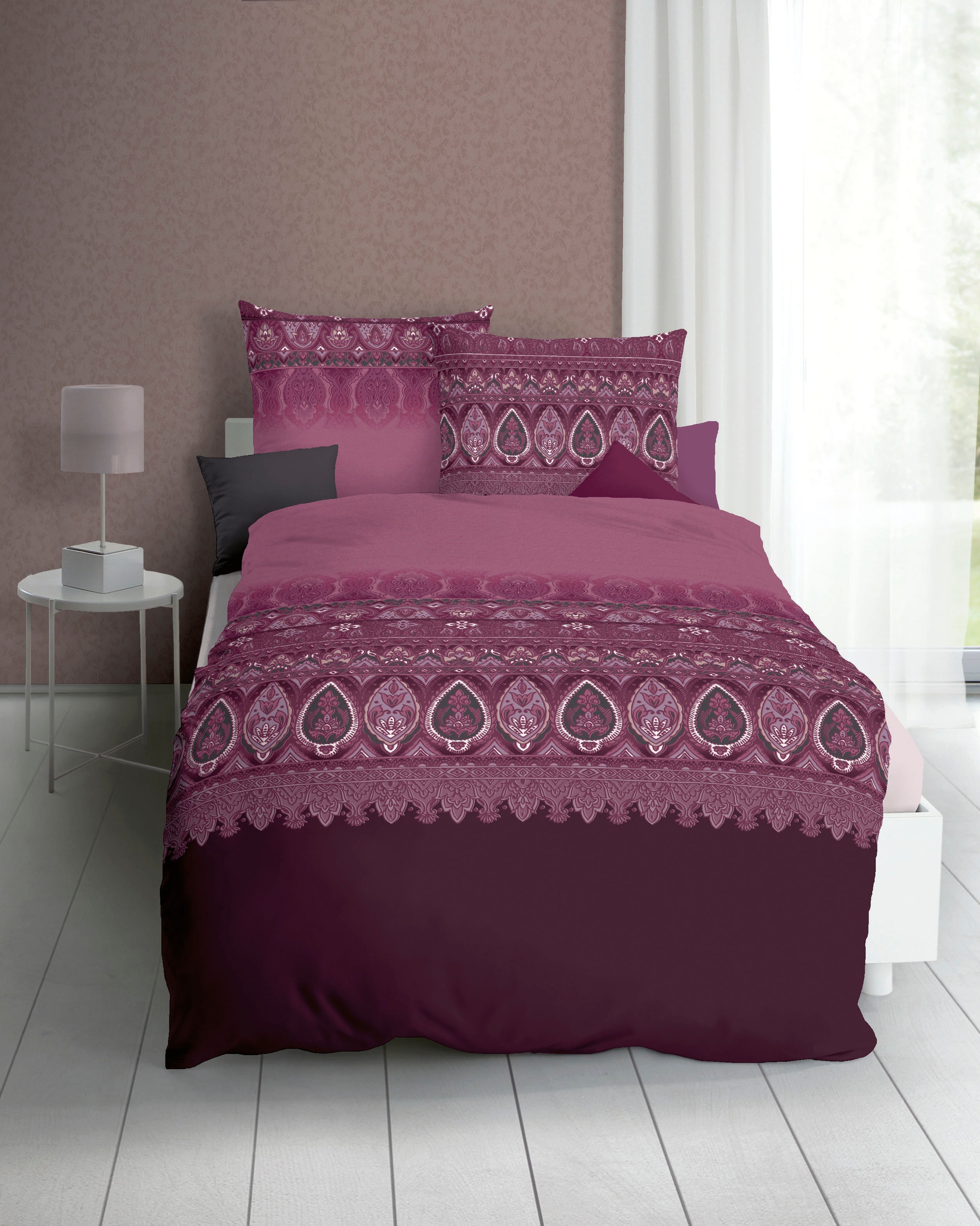 Kaeppel Bettwäsche »Opulence« 2 Stk. Paisleymuster