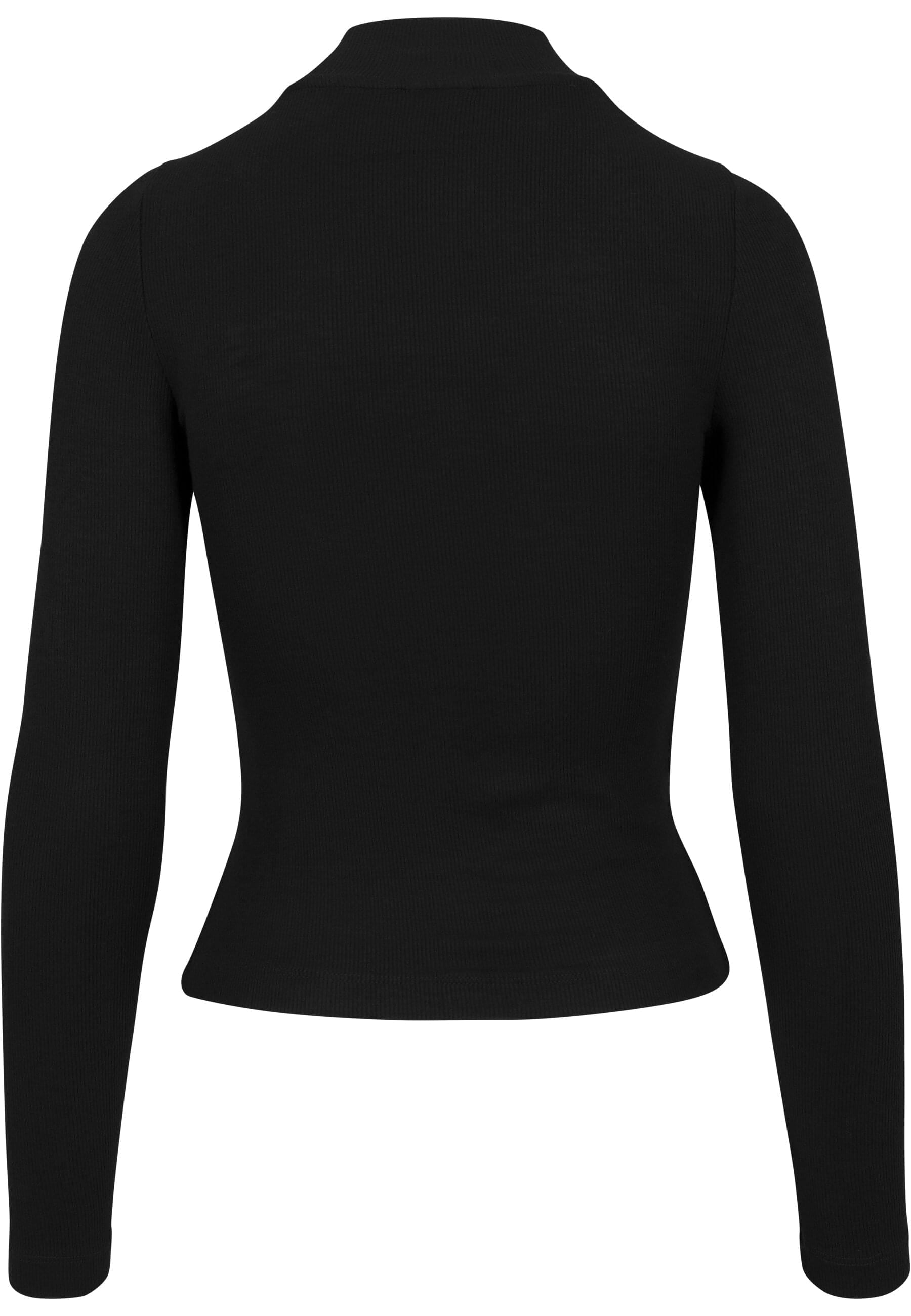 URBAN CLASSICS T-Shirt »Urban Classics Damen Ladies Turtleneck Longsleeve« 1 Stk. tlg.