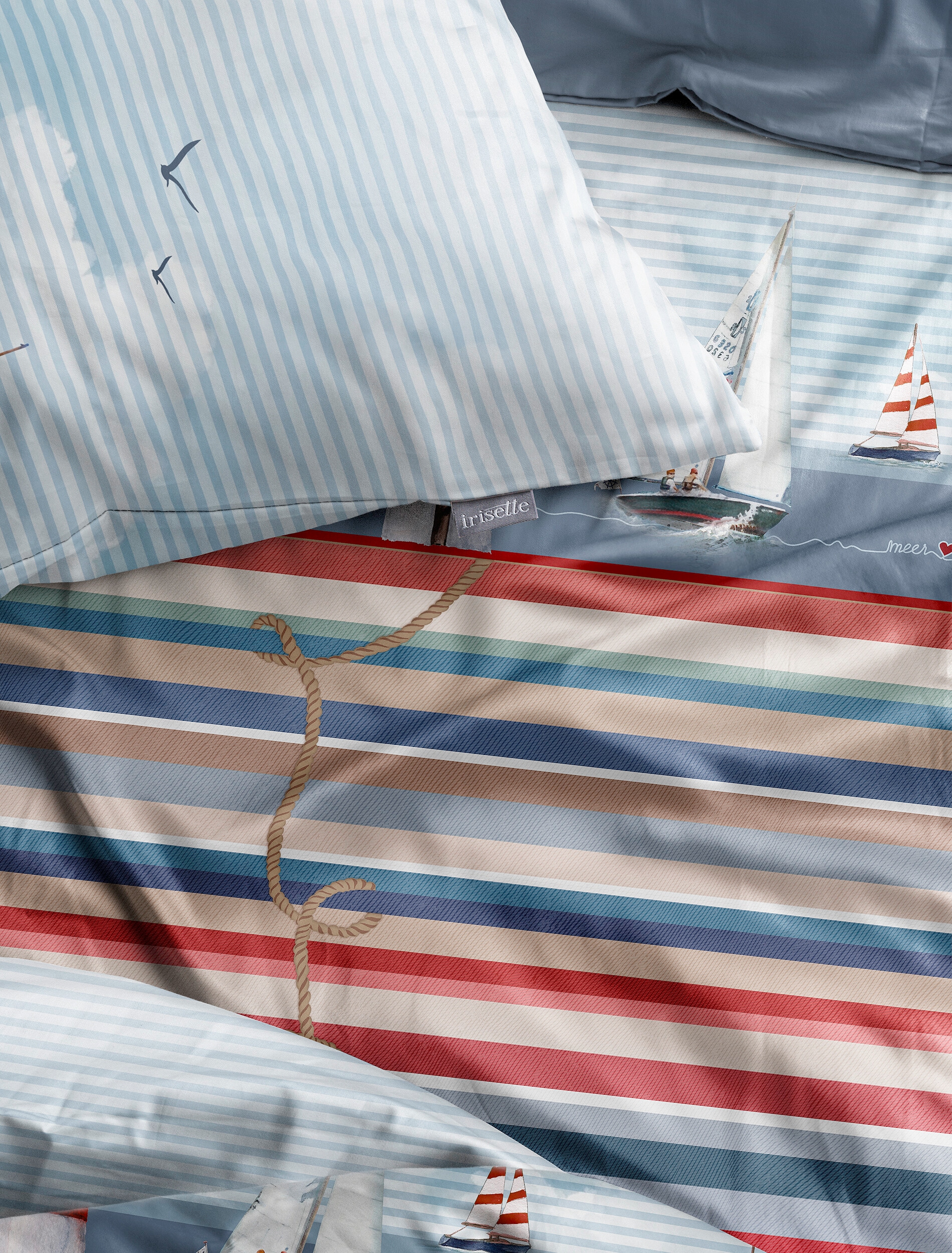 Irisette Bettwäsche »Wave 8601« 2 anschmiegsam und atmungsaktiv, Ganzjahresqualität