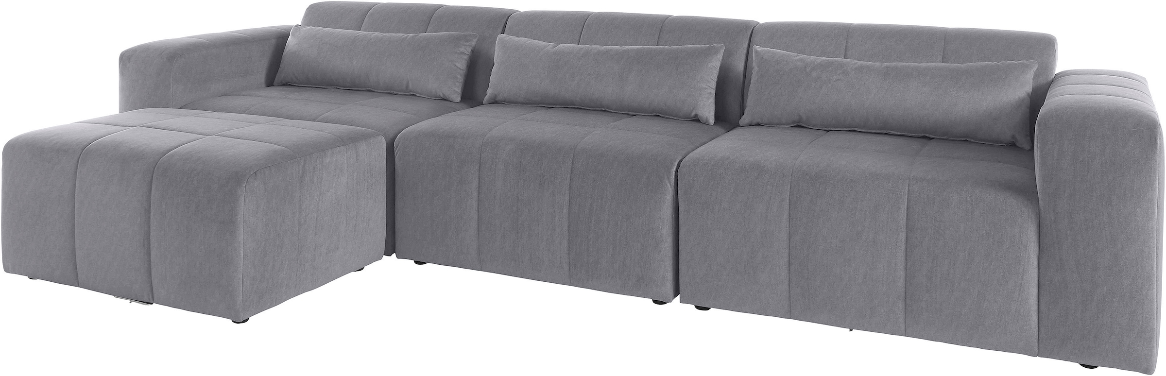 LeGer Home by Lena Gercke Ecksofa »Maileen L-Form«, Modulsofa, bestehend aus 4 Modulen, Farben mixbar