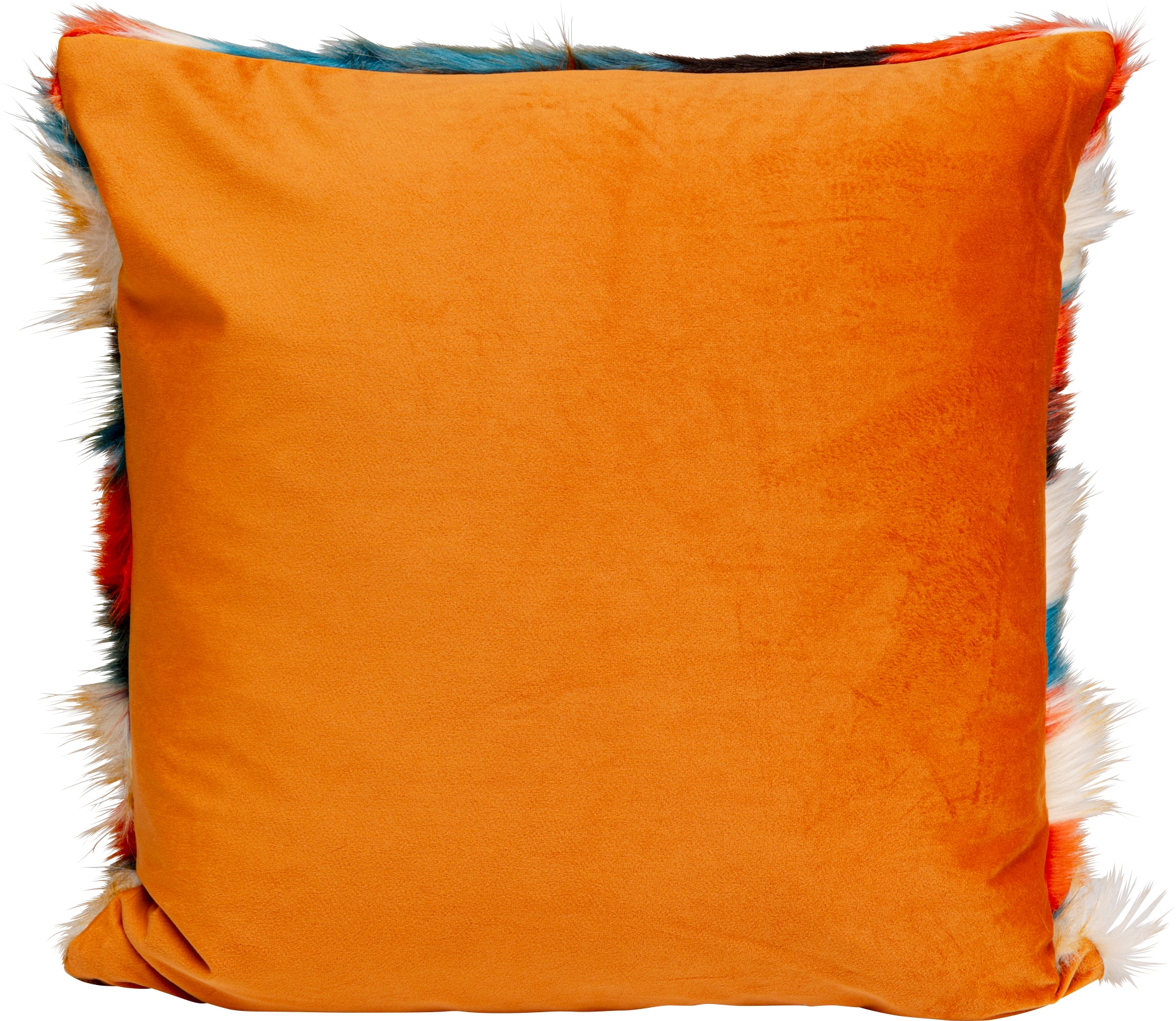 Kare Design Dekokissen »Glammer Colore, Kissenhülle mit Füllung, 45x45 cm« stützt Kopf und Nacken angenehm und sorgt für erholsamen Schlaf