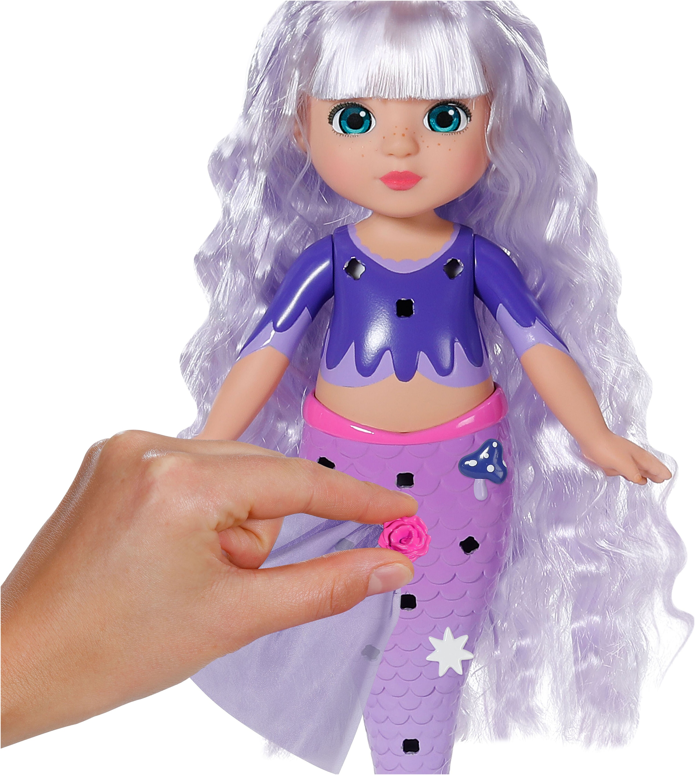 Baby Born Meerjungfrauenpuppe »Glam Up Aura«