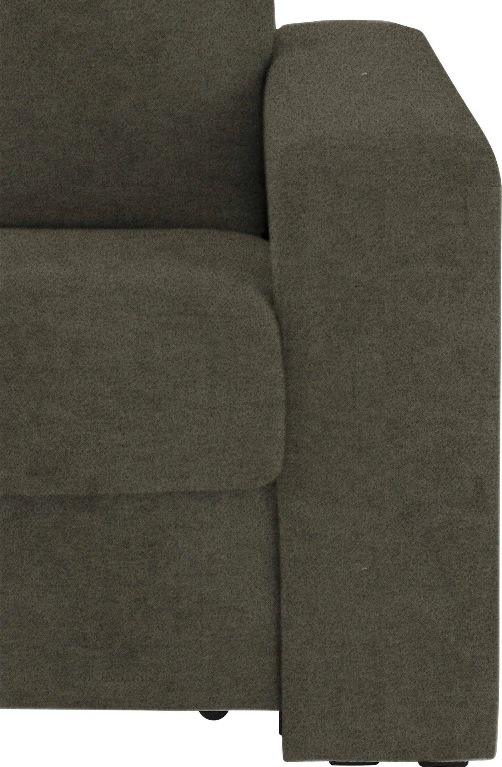 Home affaire Schlafsofa »Roma Matratzenhöhe 14 cm«, Dauerschlaffunktion, mit Unterfederung, Lattenrost, Matratze