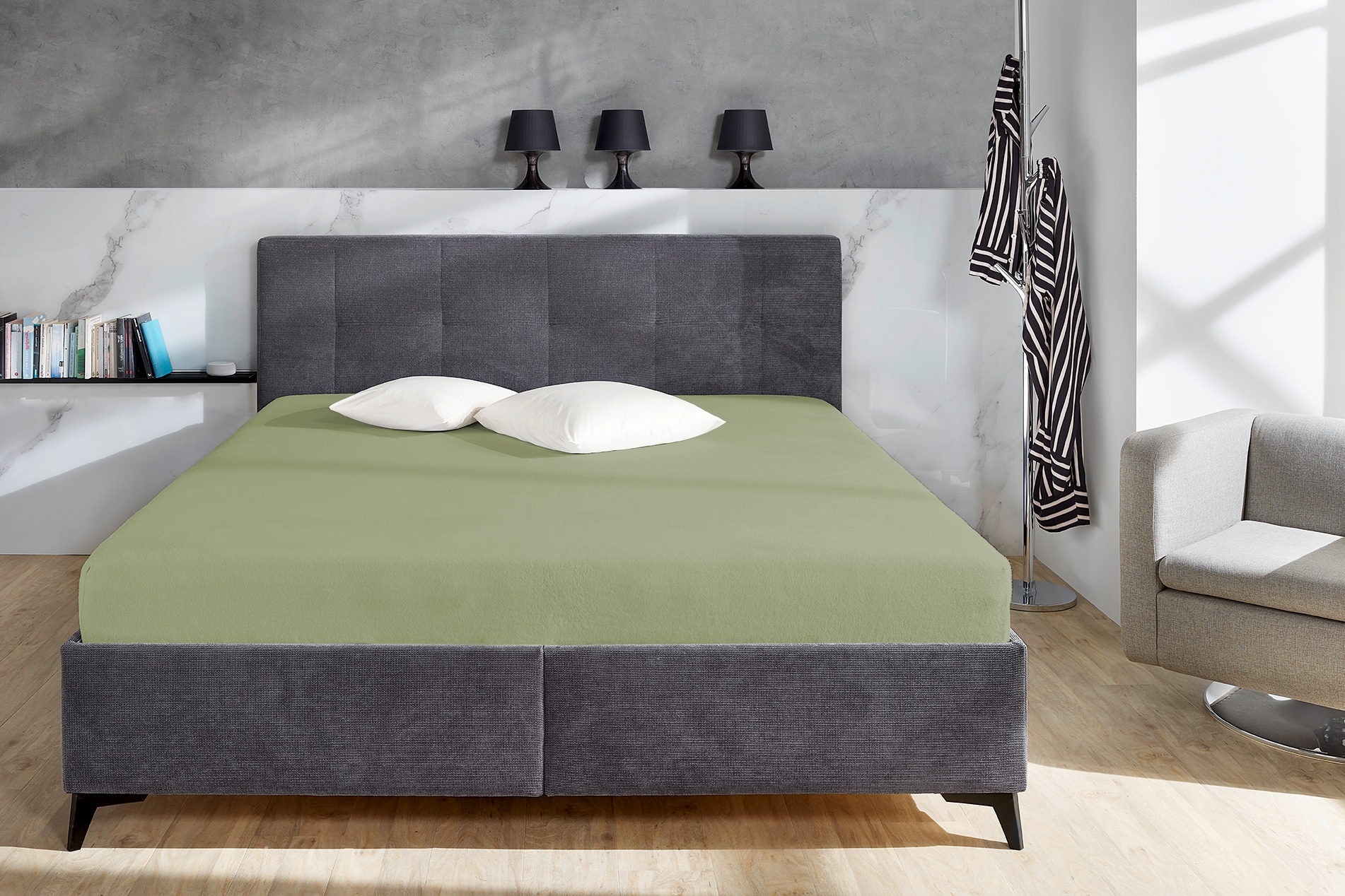 Primera Spannbettlaken »Cozy Cotton Spannbetttuch« in hochwertiger Qualität