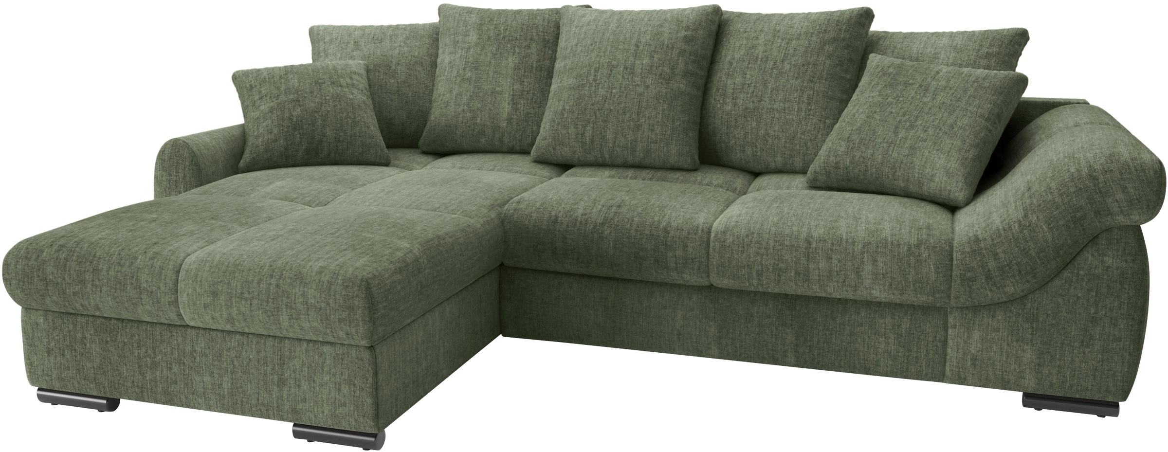 Mr. Couch Ecksofa »Livorno L-Form«, inkl. Hochschläfer-Bettauszug, XL-Bettk günstig online kaufen