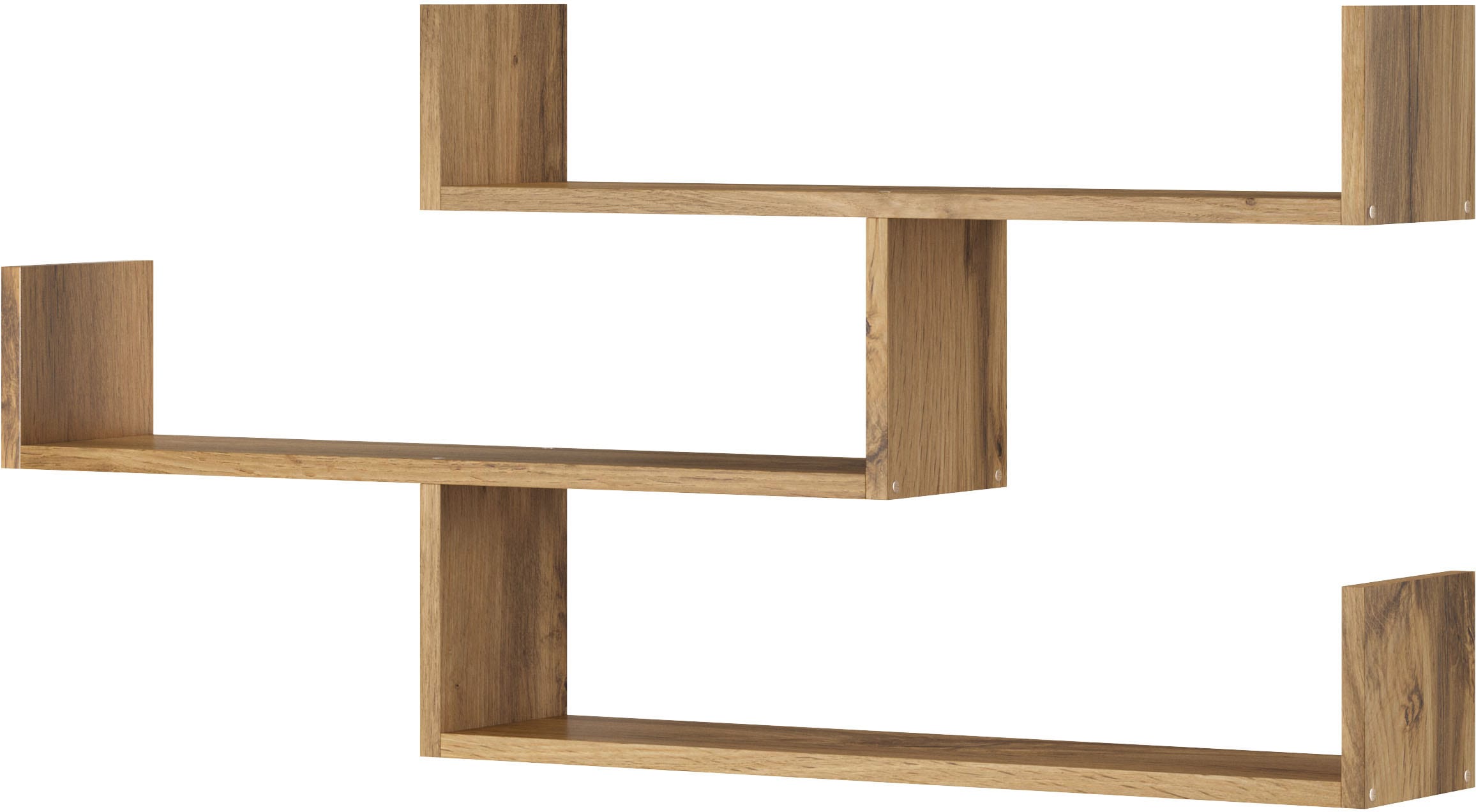 INOSIGN Wandboard »Wandregal Trio 003«, (1 St.), Hängeregal mit 5 Fächern, modernes Design, variabel einsetzbar