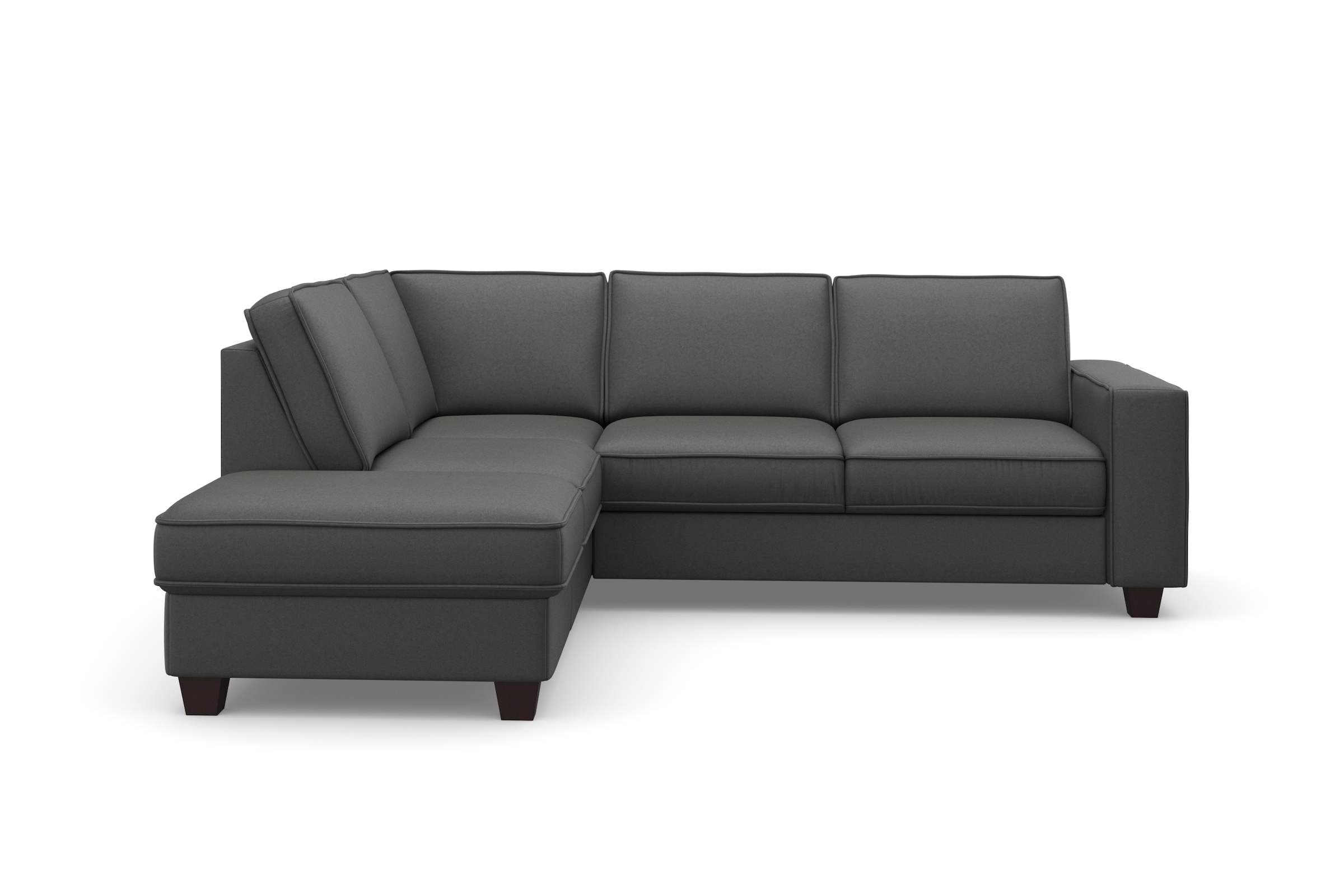 Home affaire Ecksofa »County L-Form« wahlweise Ottomane links oder rechts, günstig online kaufen