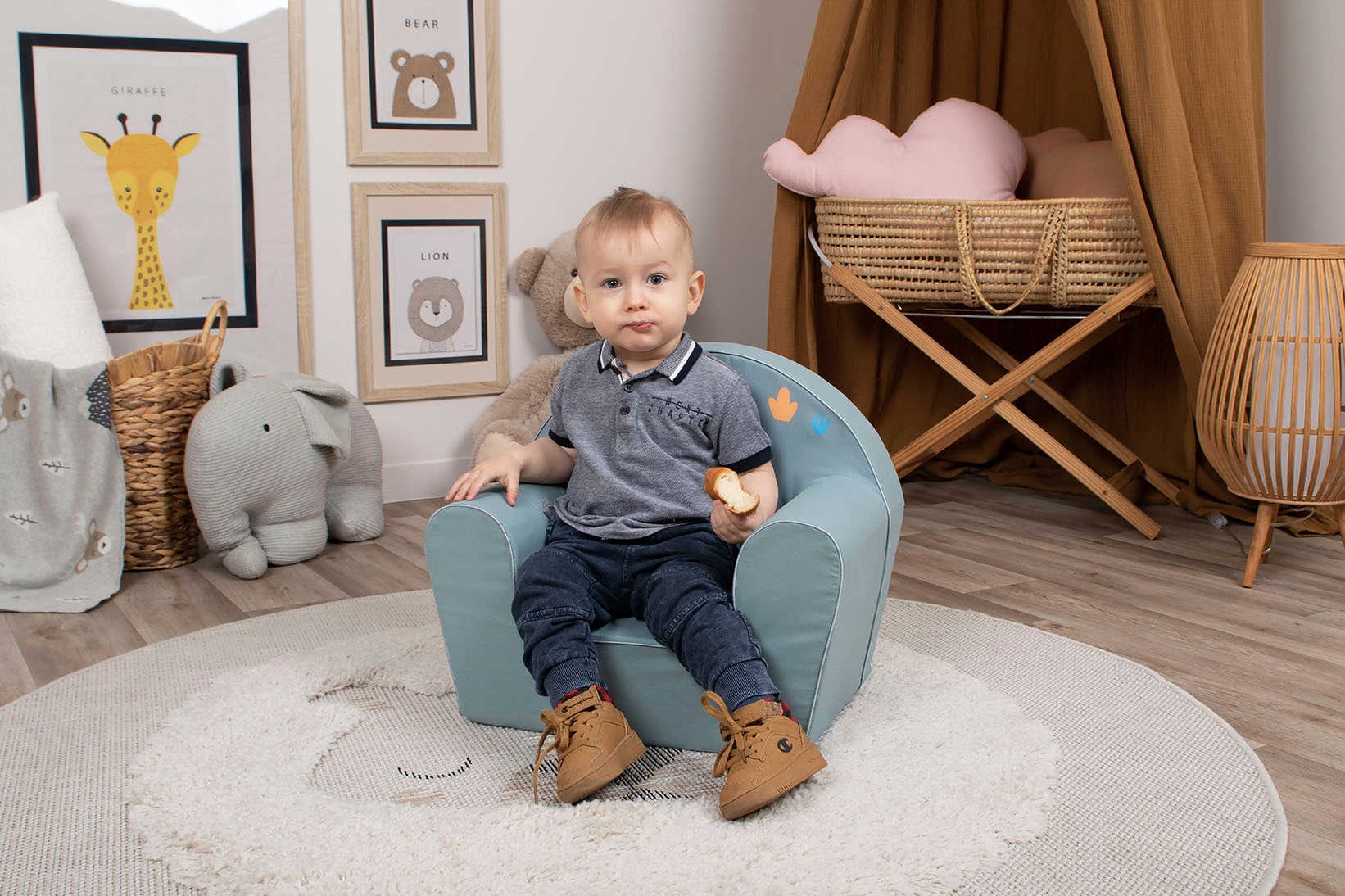 Knorrtoys® Sessel »Dino«, für Kinder; Made in Europe