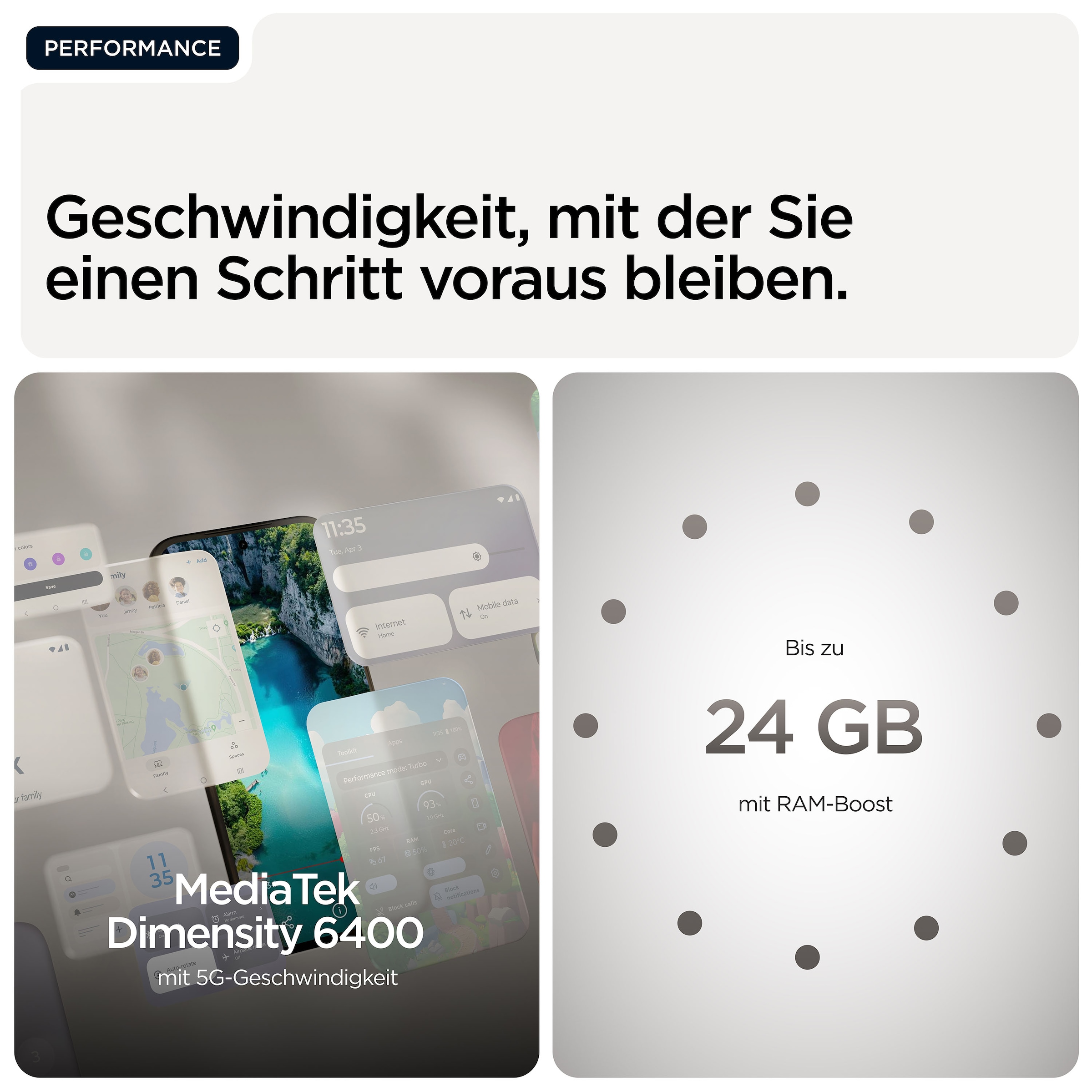 Motorola Smartphone »moto g77 256GB« PANTONE® Black Olive