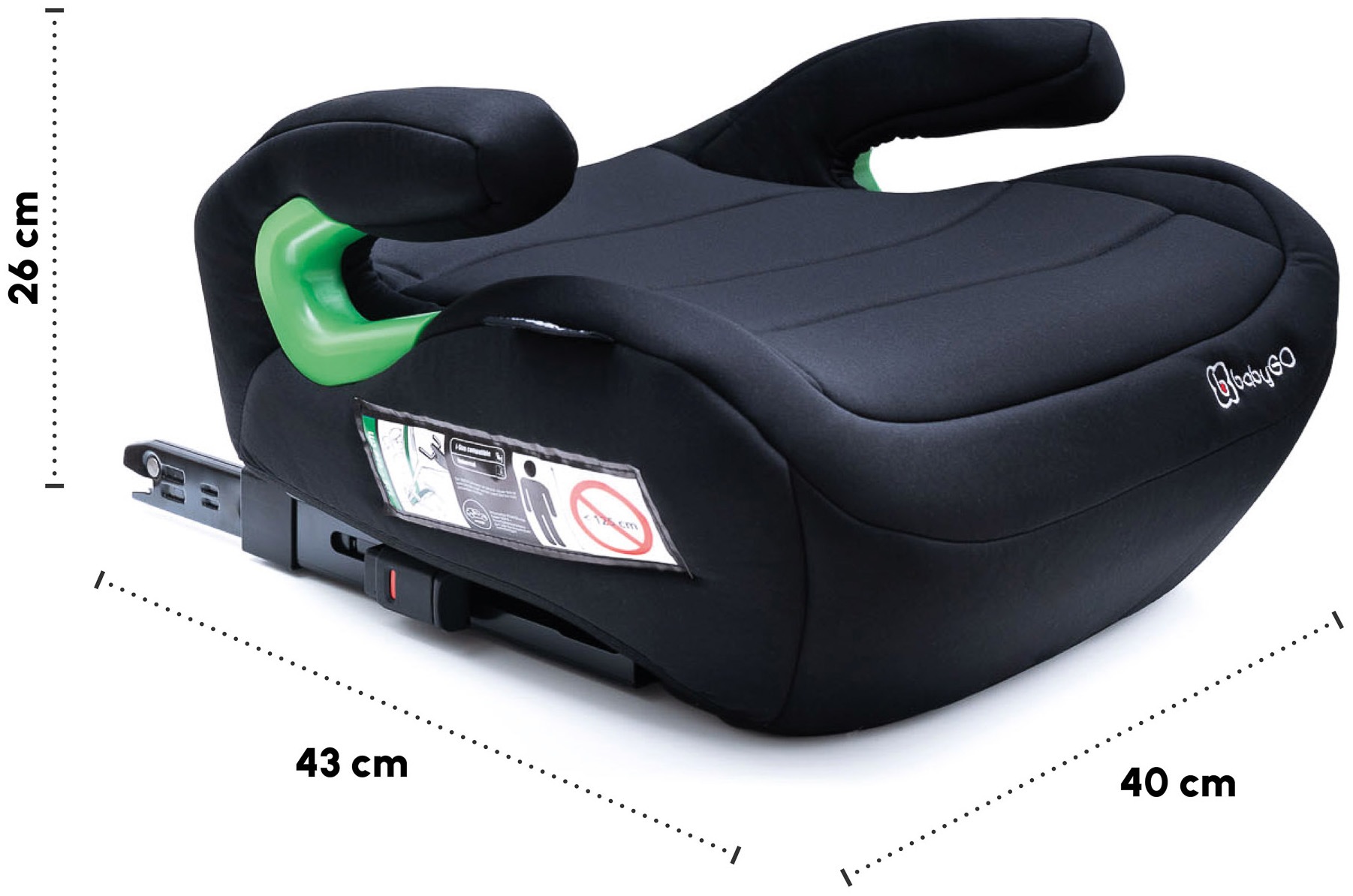 BabyGo Kindersitzerhöhung »Bursa 4« mit Isofix