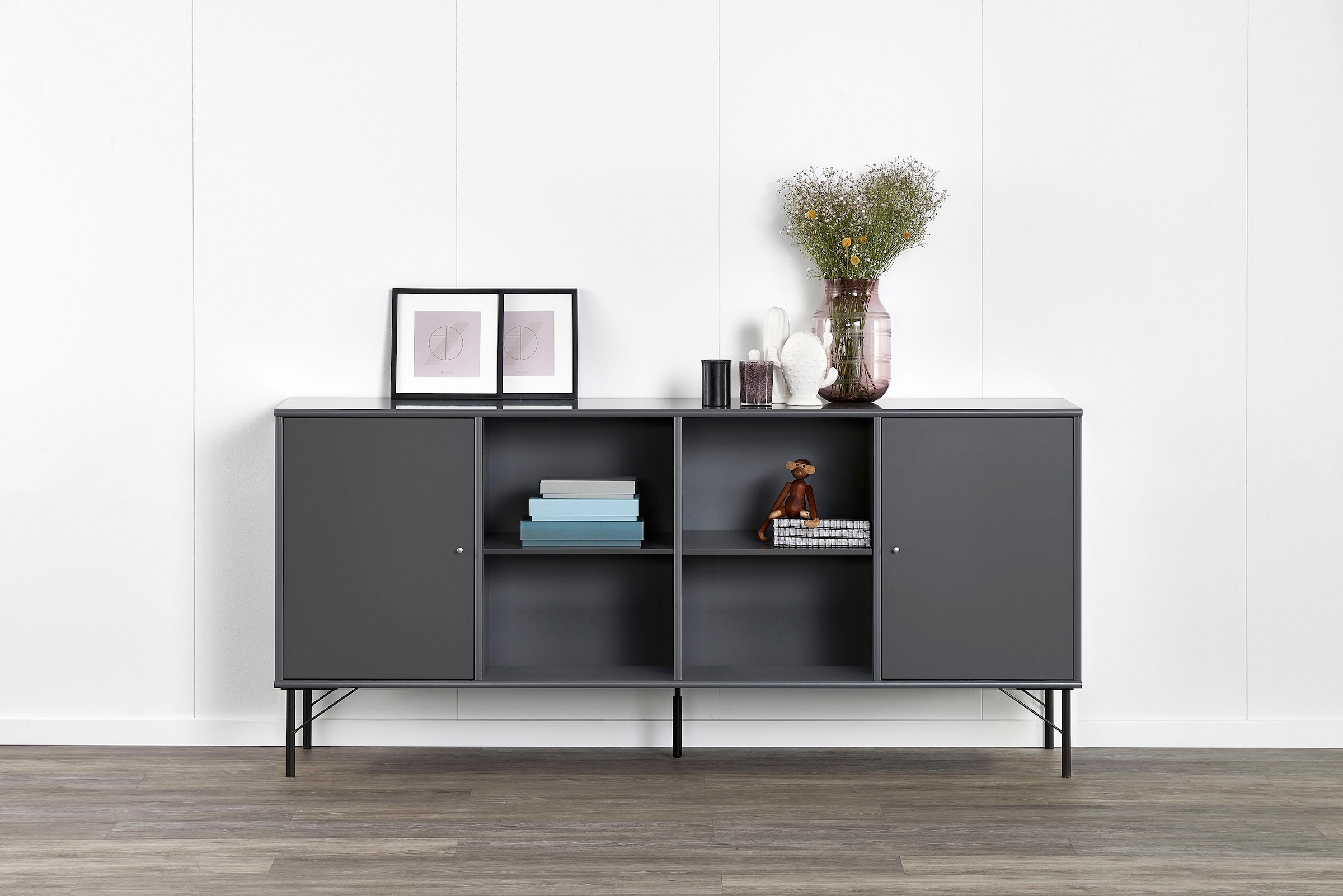 Hammel Furniture Möbelfuß »Mistral, Stützfuß« Beine für Mistral, Höhe: 16 cm, anpassungsbar Designmöbel