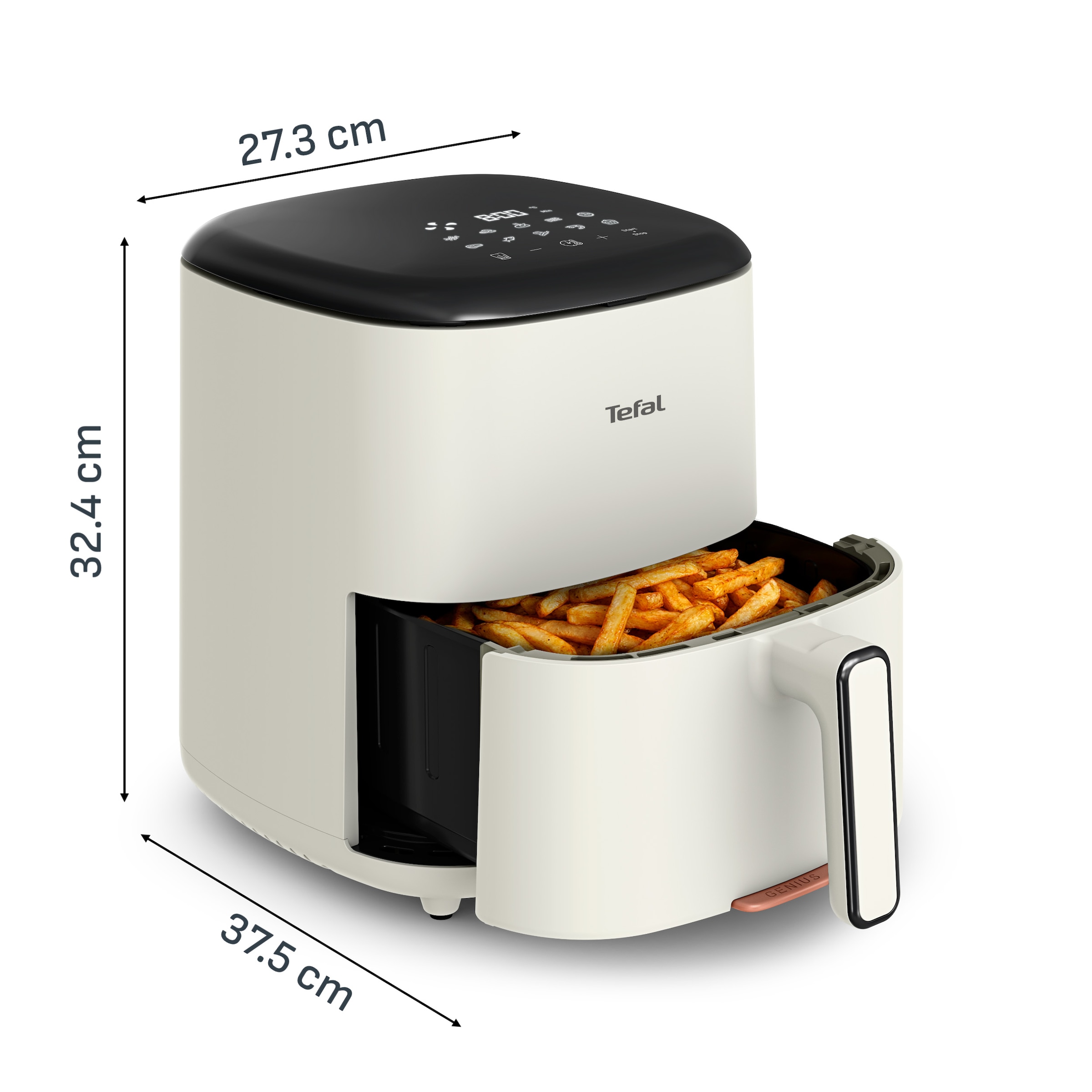 Tefal Heißluftfritteuse »Easy Fry Max« 1550 W 10 Auto-Garprogramme, für bis zu 6 Personen