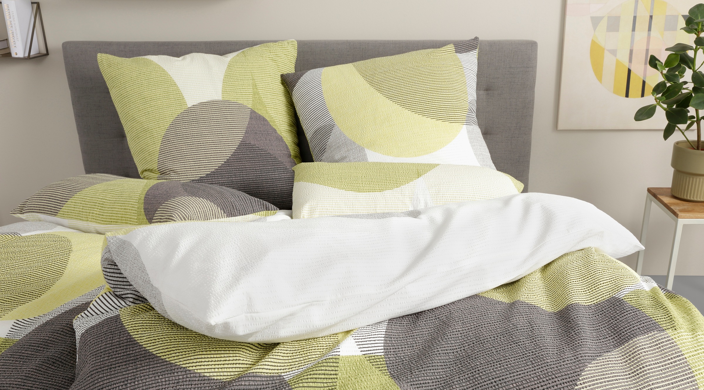 BIERBAUM Bettwäsche »Carla in Gr. 135x200 oder 155x220 cm« 2 tlg. Bettwäsch günstig online kaufen