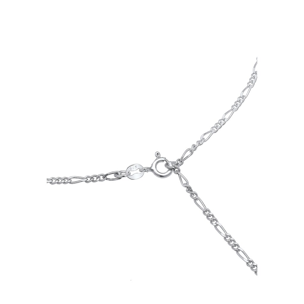 Elli Collierkettchen »Y-Kette Figaro Basic Trend Verstellbar 925 Silber«