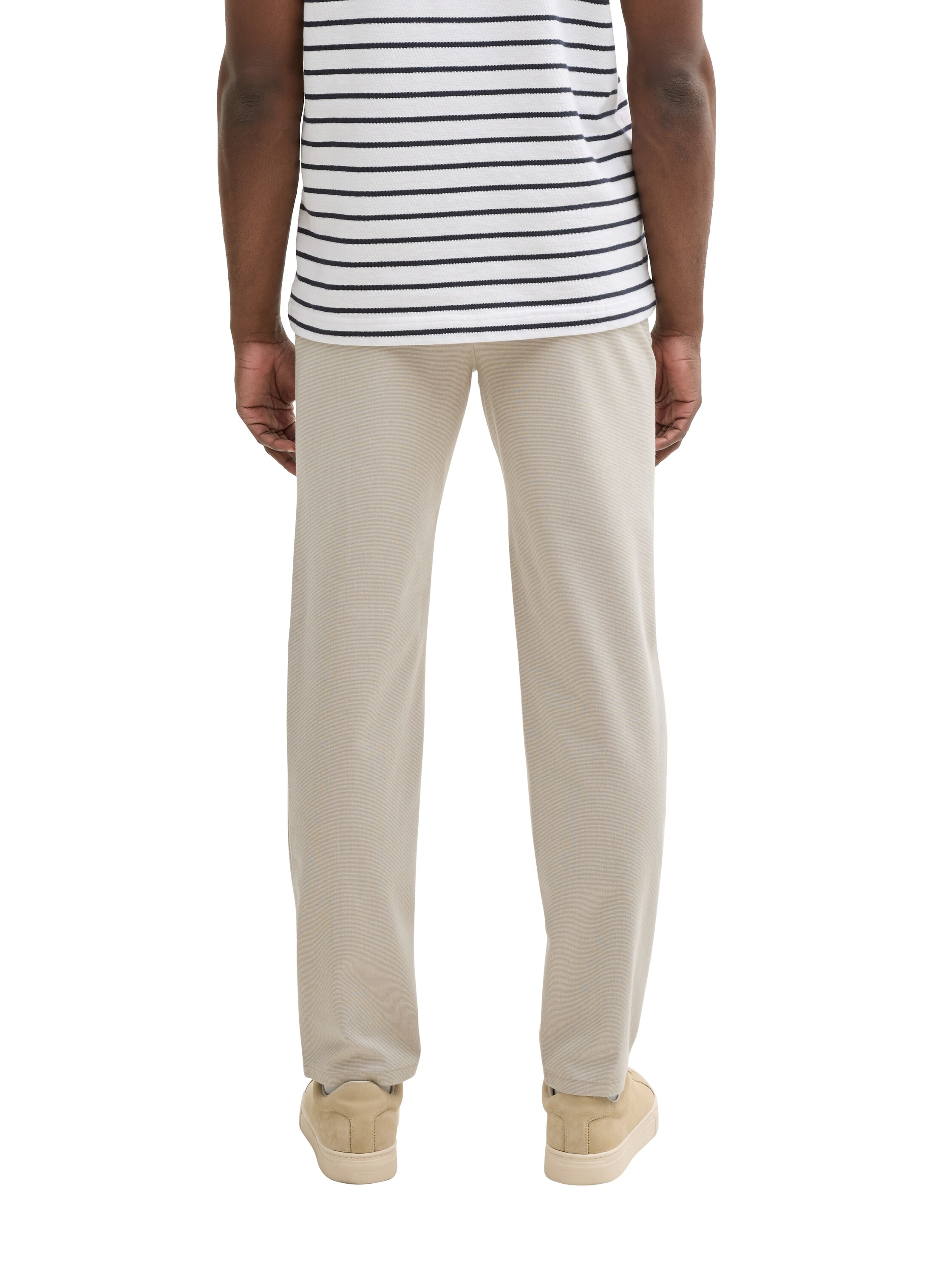 TOM TAILOR Denim Chinohose, mit Gürtel