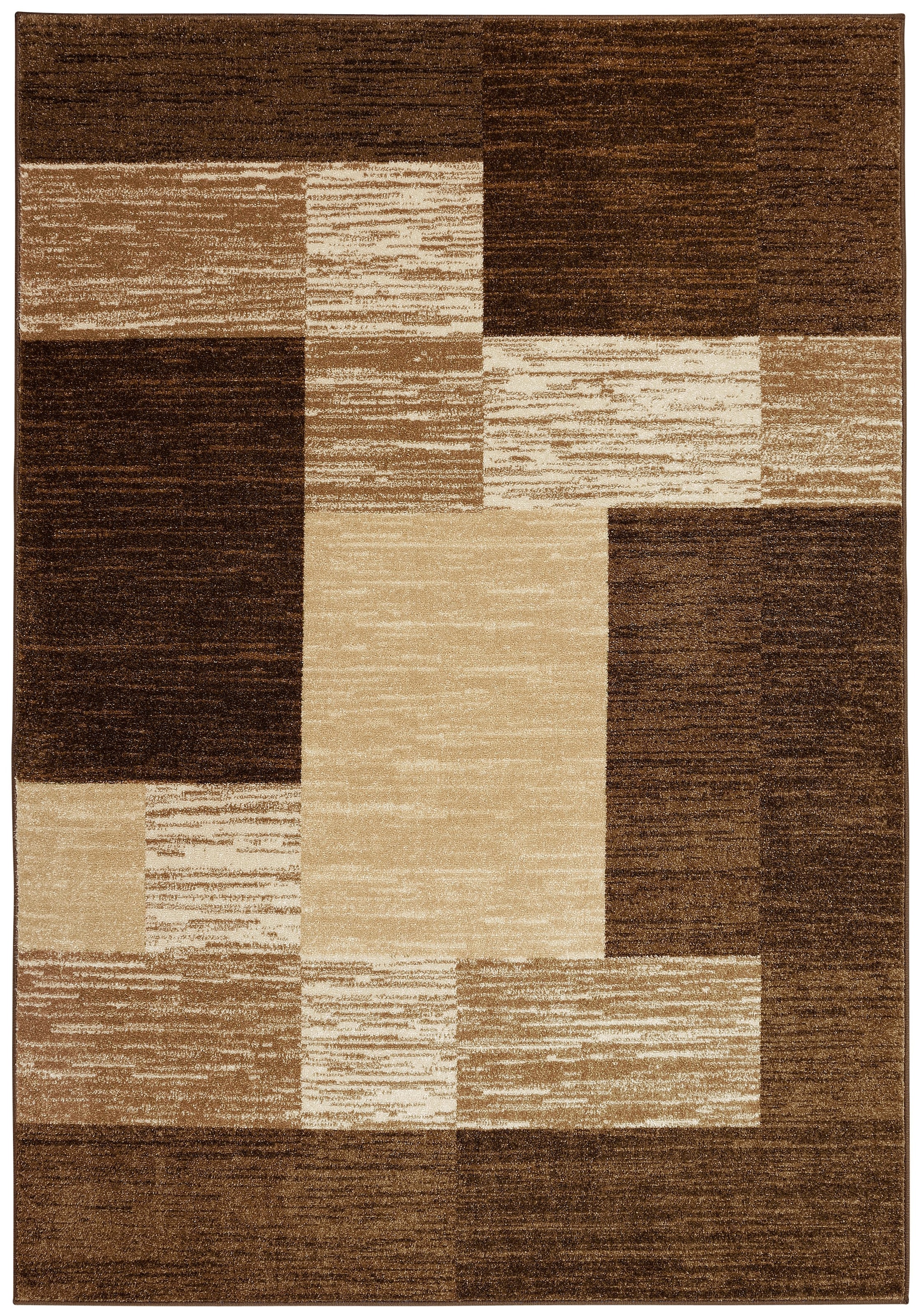 3. Bild von my home Teppich »Melvin«, rechteckig, schön weich, flacher Teppich Karo-Muster