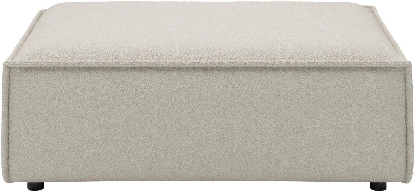 Places of Style Polsterhocker »Watertown, XXL Hockerbank passend zum Sofa - ideal als Beistellmodul«, erweiterbare Hockerbank mit weicher Polsterung