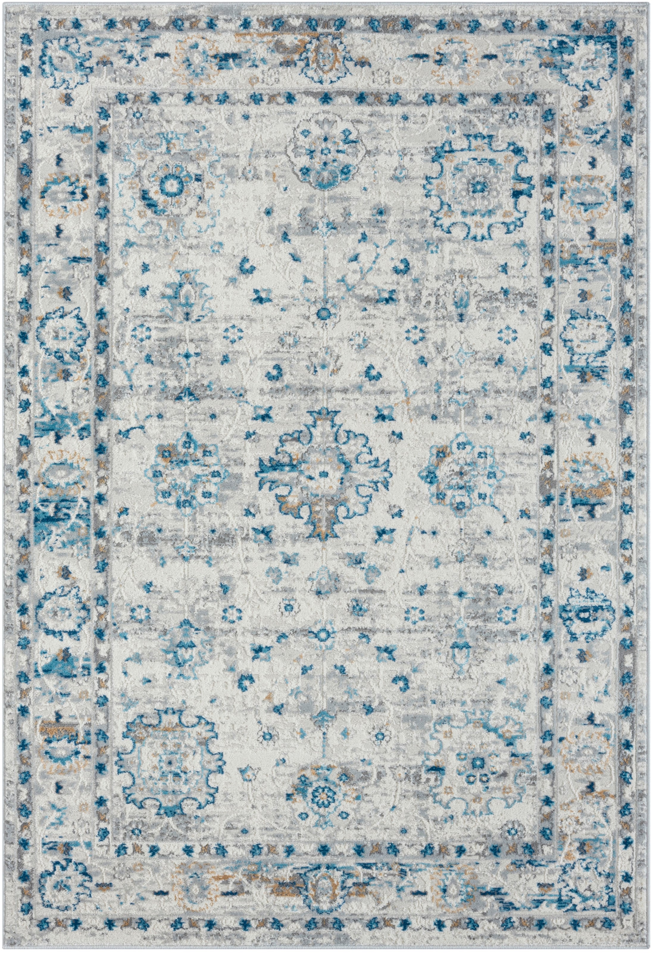 Myflair Möbel & Accessoires Teppich »My Heriz 3«, rechteckig, 8 mm Höhe, Kurzflor, klassisches Orient Design, besonders weich durch Microfaser