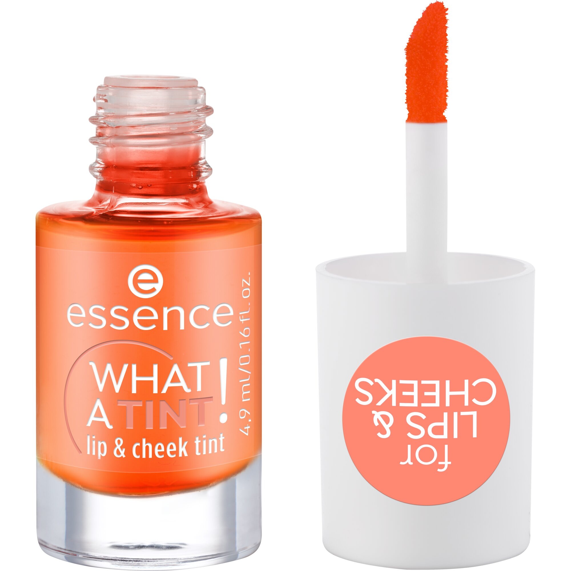 Essence Rouge »WHAT A TINT! lip & cheek tint«, (Set, 3 tlg.), Kiss-proof und langanhaltend für frische Lippen und Wangen!