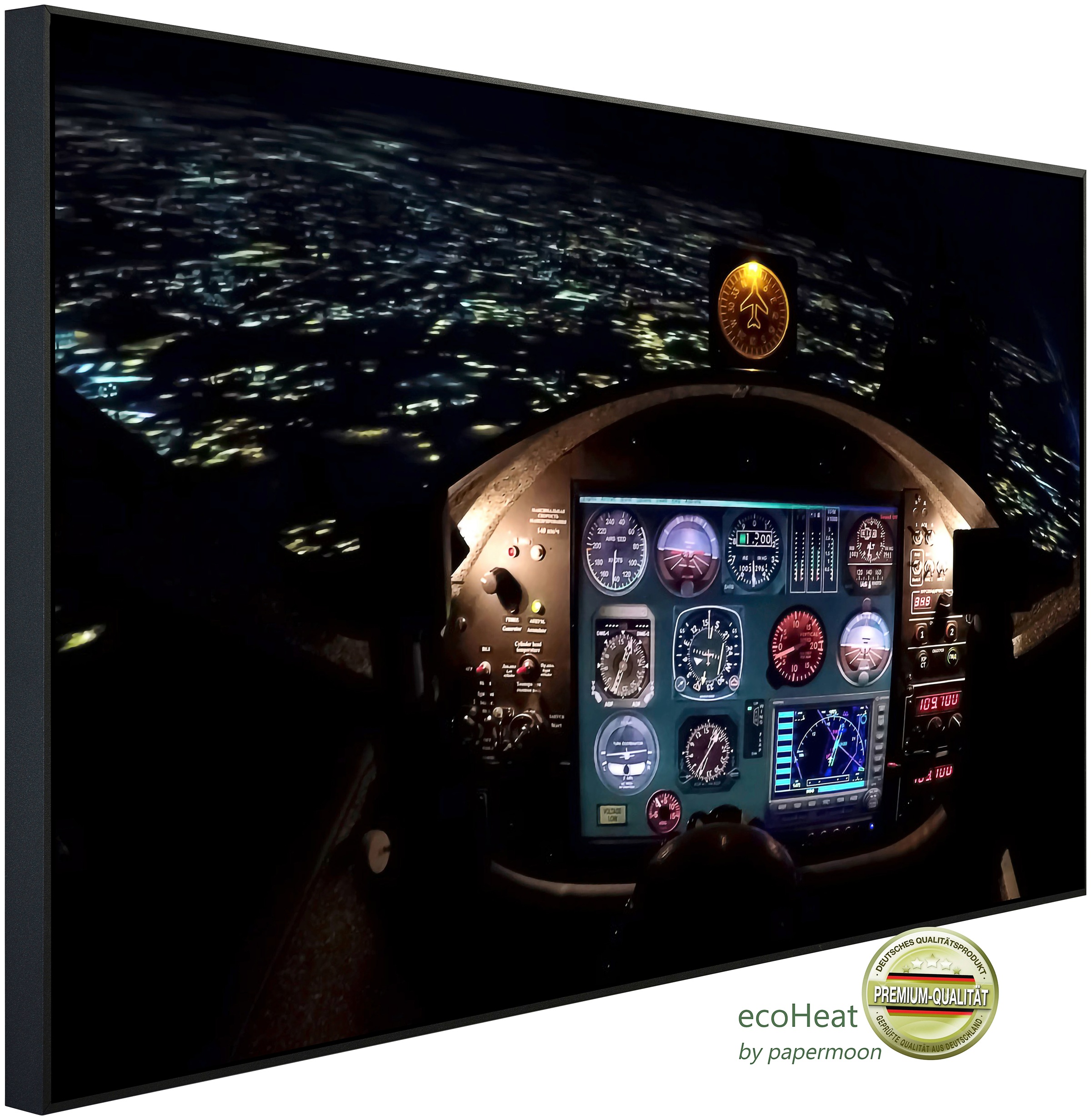Papermoon Infrarotheizung »Cockpit«, sehr angenehme Strahlungswärme günstig online kaufen