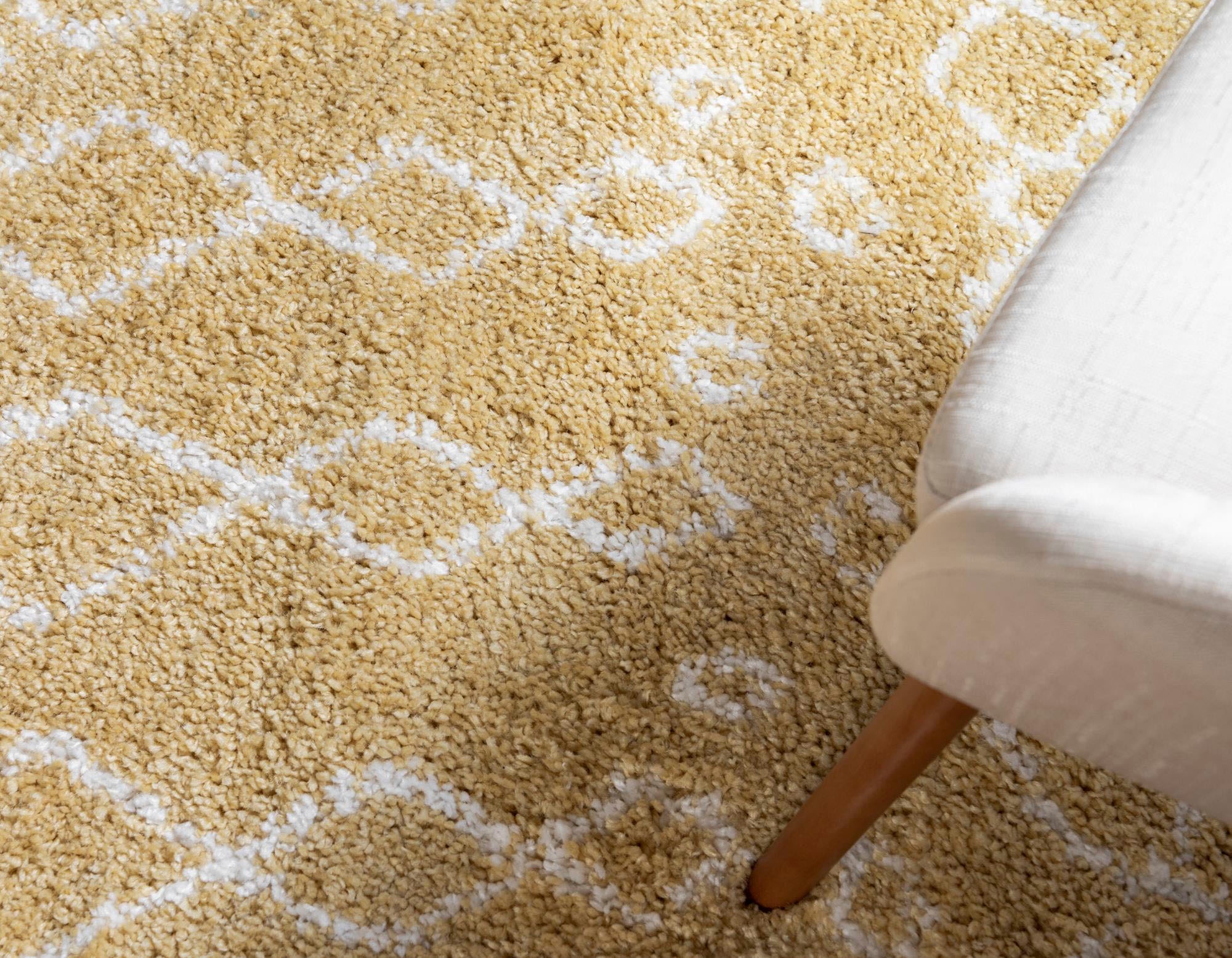 Myflair Möbel & Accessoires Hochflor-Teppich »Temara Shag Lagerräumung«, rechteckig, 51 mm Höhe, gewebt, Scandi Design, ideal im Wohnzimmer & Schlafzimmer