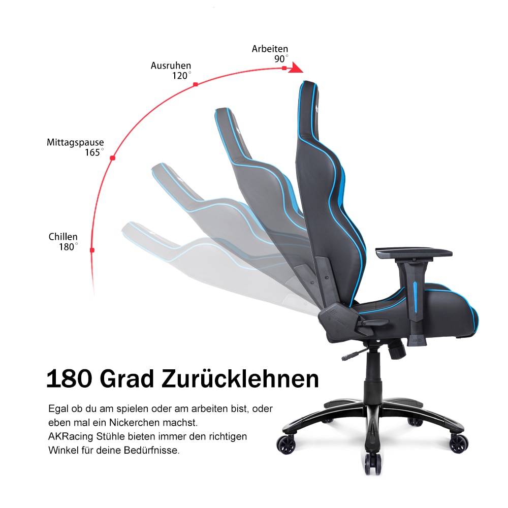 Bild von AKRacing Gaming-Stuhl »AK-LXPLUS-BL«