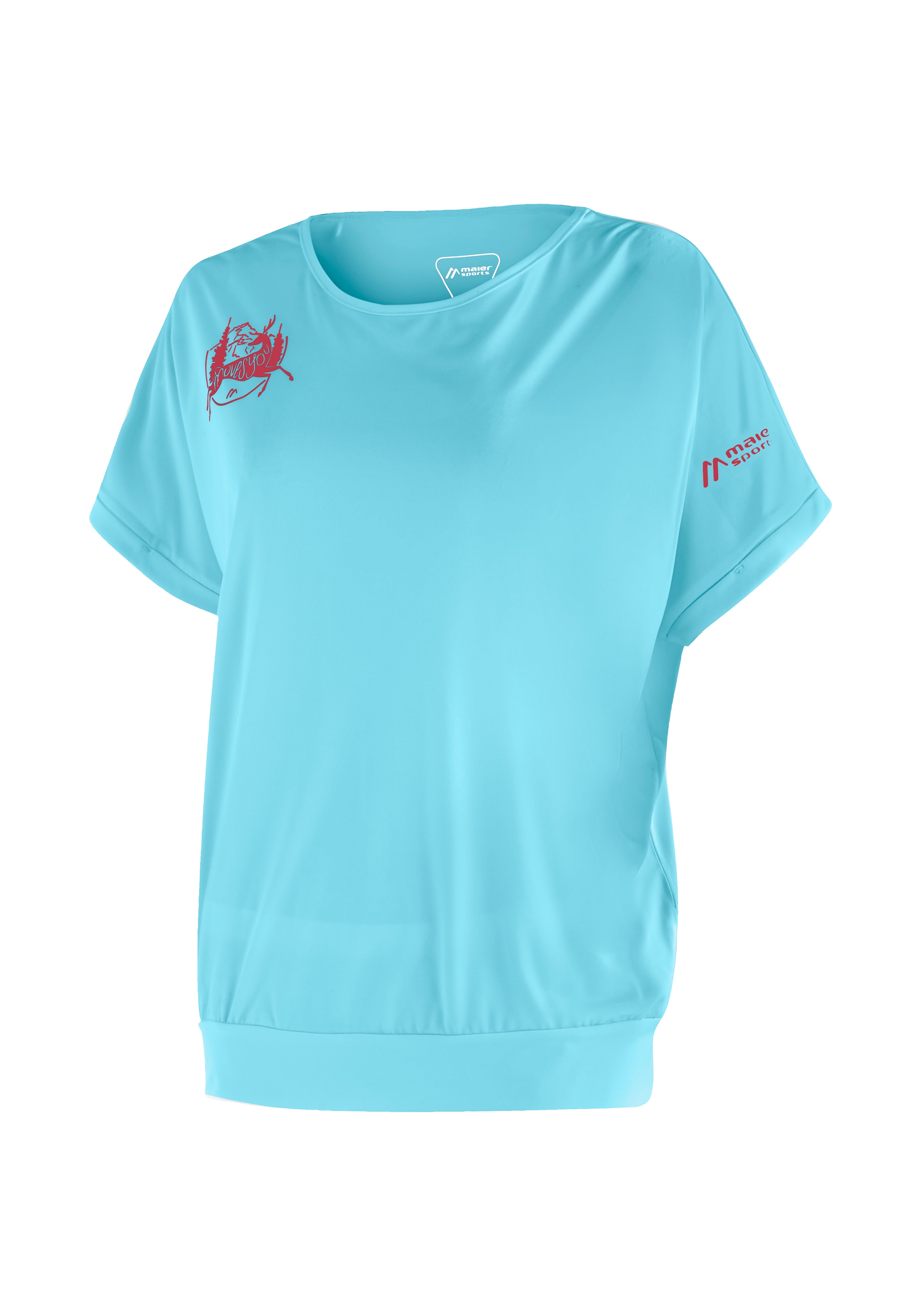 bestellen und Freizeit »Setesdal W«, Damen Wandern für T-Shirt Sports Kurzarmshirt Maier