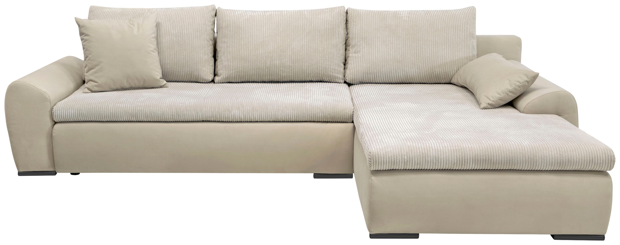 Home affaire Ecksofa »Win, L-Form, Breite 285cm« optional mit Schlaffunktio günstig online kaufen