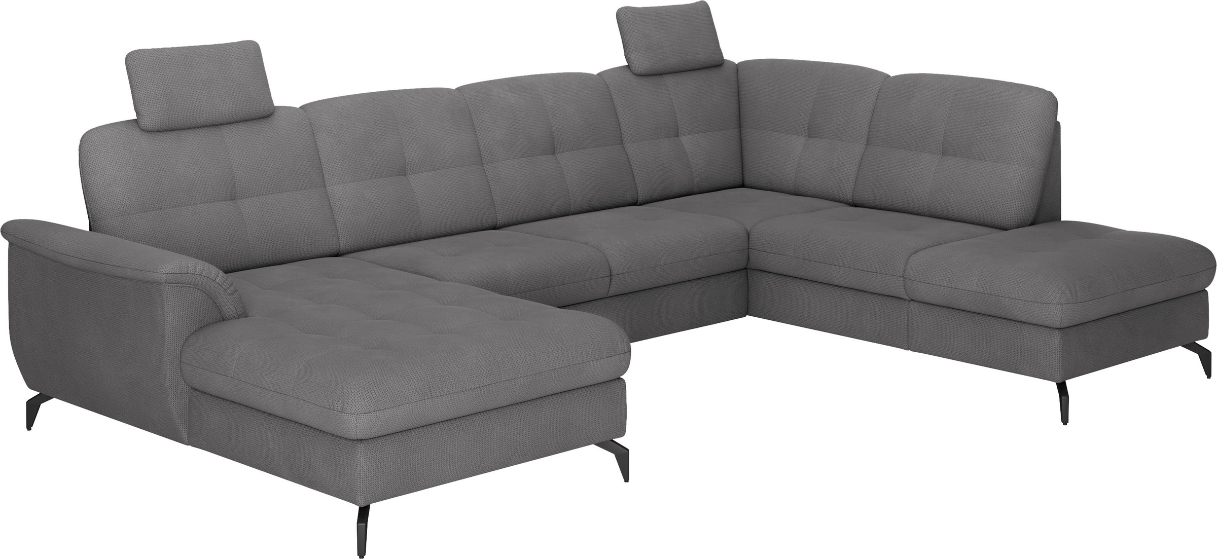 sit&more Wohnlandschaft »Zora U-Form«, wahlweise mit Bettfunktion und Bettkasten