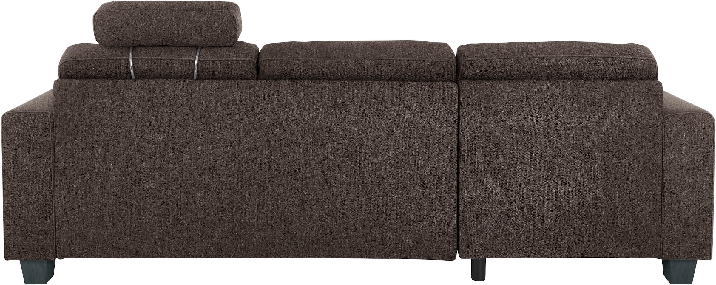 TRENDMANUFAKTUR Ecksofa »Chamber, zeitlos und modern, bequem mit hohem Sitzkomfort, L-Form«, inklusive einer Kopfstütze, wahlweise mit Schlaffunktion