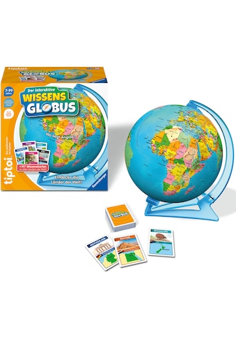 Globus »tiptoi® Der interaktive Wissens-Globus«, Made in Europe, FSC® - schützt Wald -...