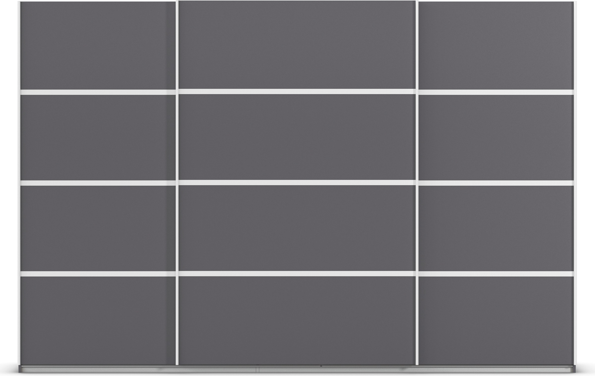 rauch Kleiderschrank »Schwebetürenschrank OTTO´s Choice Garderobe Schrank TOP ANGEBOT Avola«, (in 3 verschiedenen Ausstattungen BASIC/CLASSIC/PREMIUM), mit eleganten Zierleisten in Chrom, Schwarz oder Weiß MADE IN GERMANY