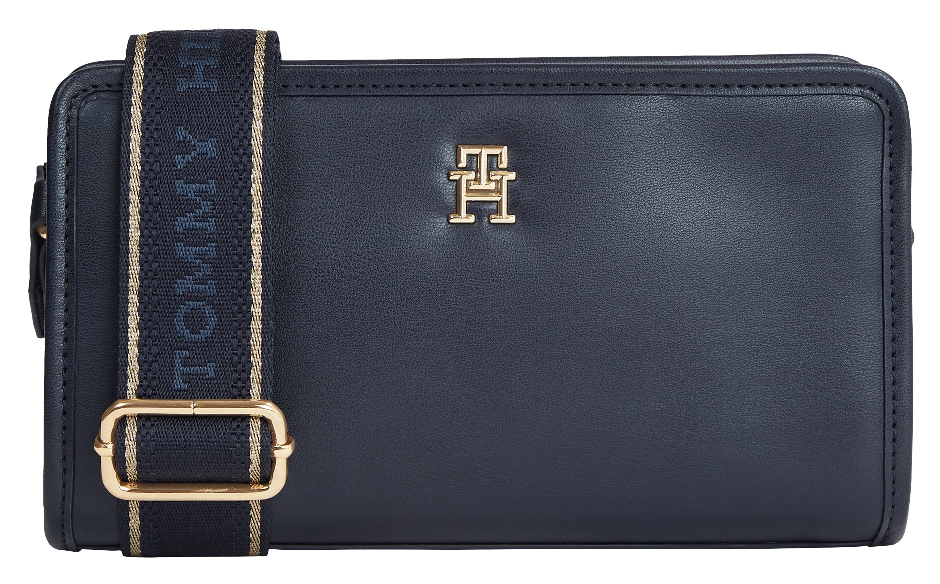 Tommy Hilfiger Umhängetasche »TH MONOTYPE CROSSOVER«, Handtasche Damen Tasche Damen Schultertasche