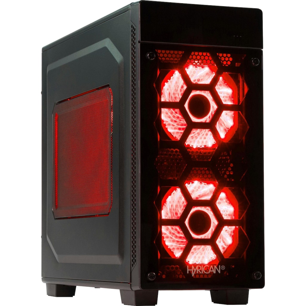 Hyrican Gaming-PC »Striker 6454 red«