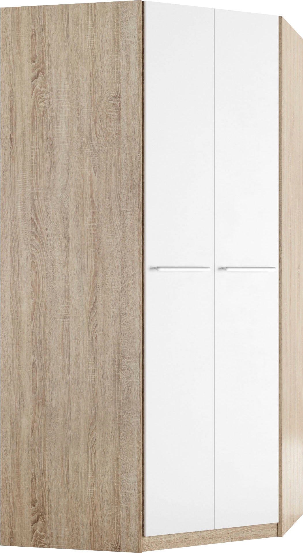 priess Eckkleiderschrank "Barcelona Kleiderschrank Ecklösung Raumwunder" in günstig online kaufen