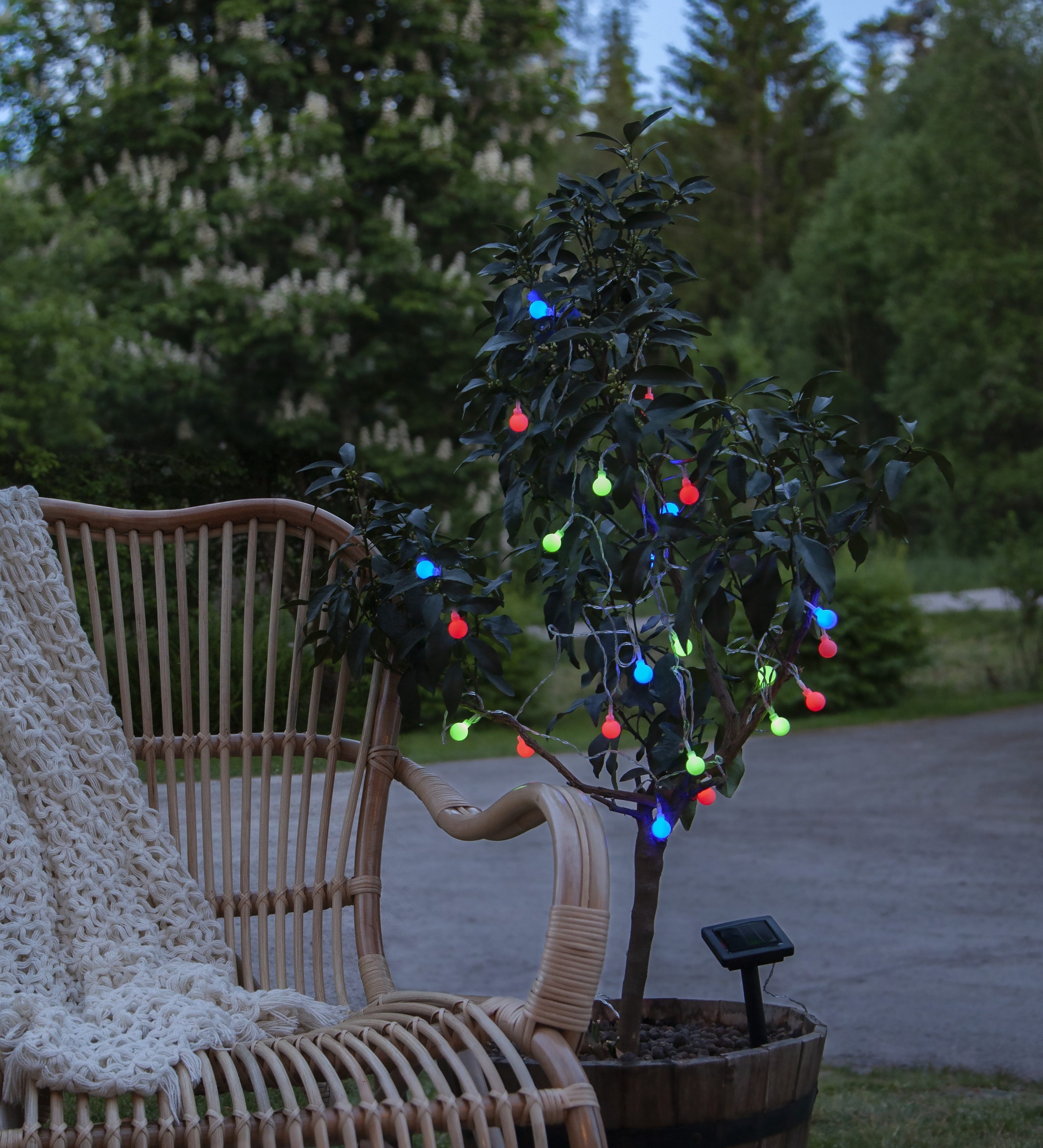 Parforce Traditional Hunting LED-Lichterkette »Globini« 20 Stk.-flammig mit Wintersolarpanel, inkl. Akku,
outdoor, Vierfarb-Karton