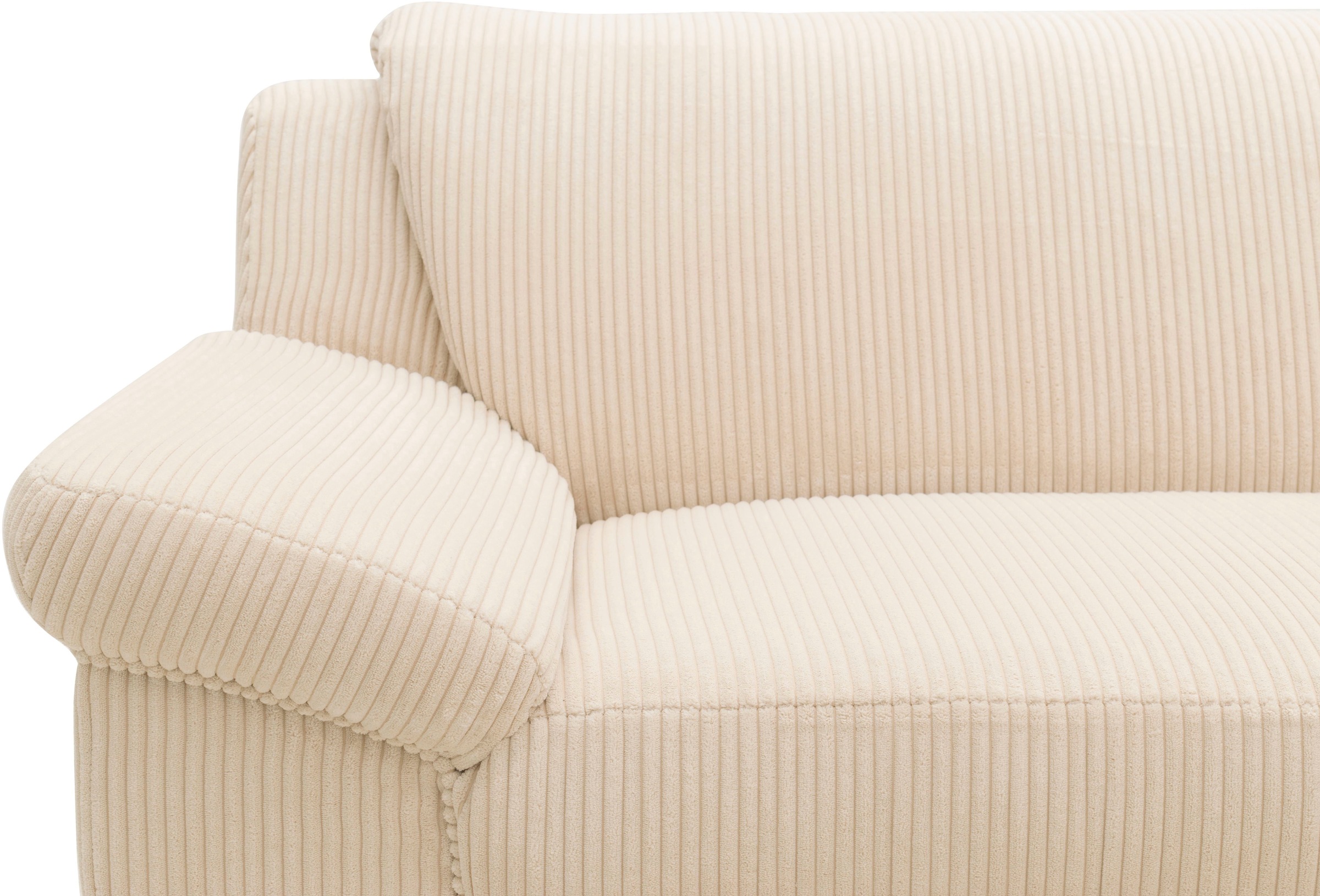 Home affaire Ecksofa »Yesterday L-Form«, wahlweise mit Bettfunktion, auch in Cord