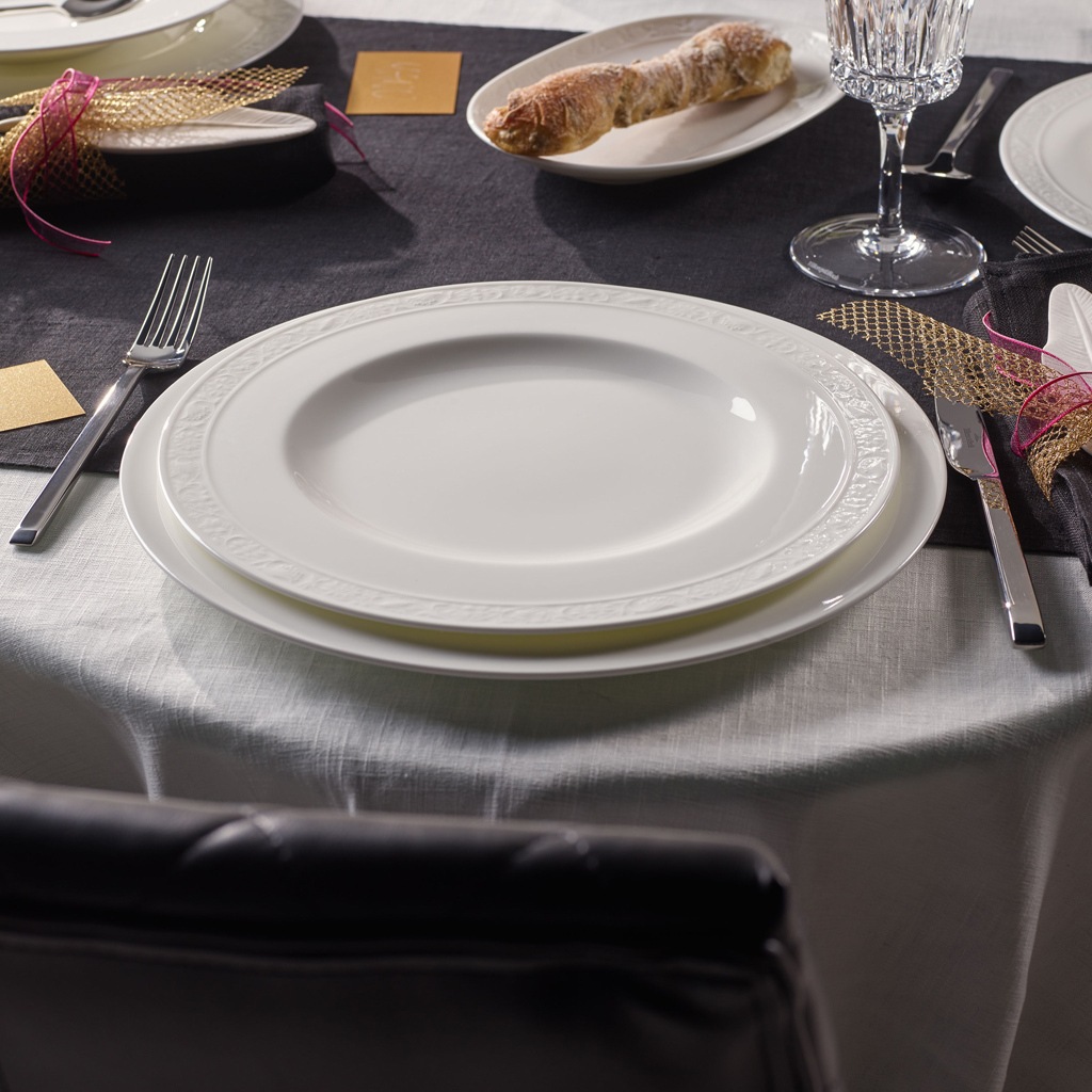 Villeroy & Boch Speiseteller »Speiseteller White Pearl ø 27,5 cm 6er Set we günstig online kaufen