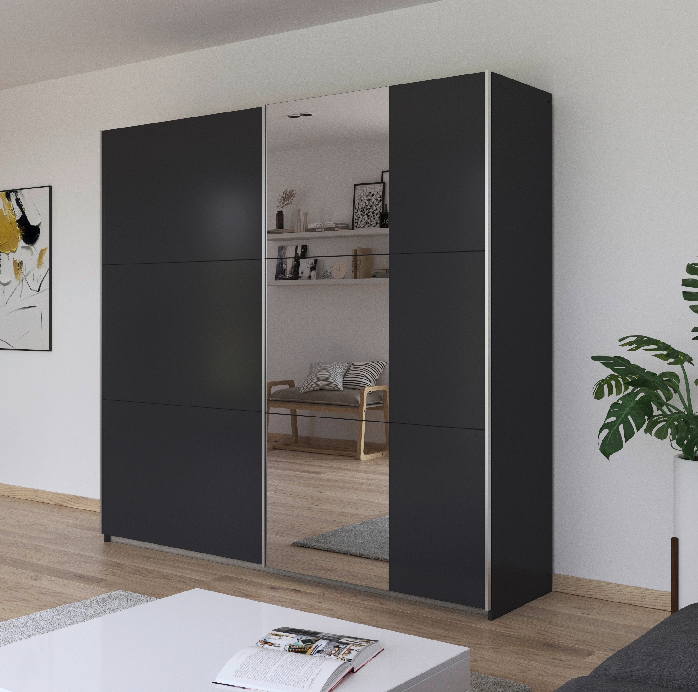 rauch Schwebetürenschrank "Kleiderschrank Schrank Garderobe TOPSELLER AUREL günstig online kaufen