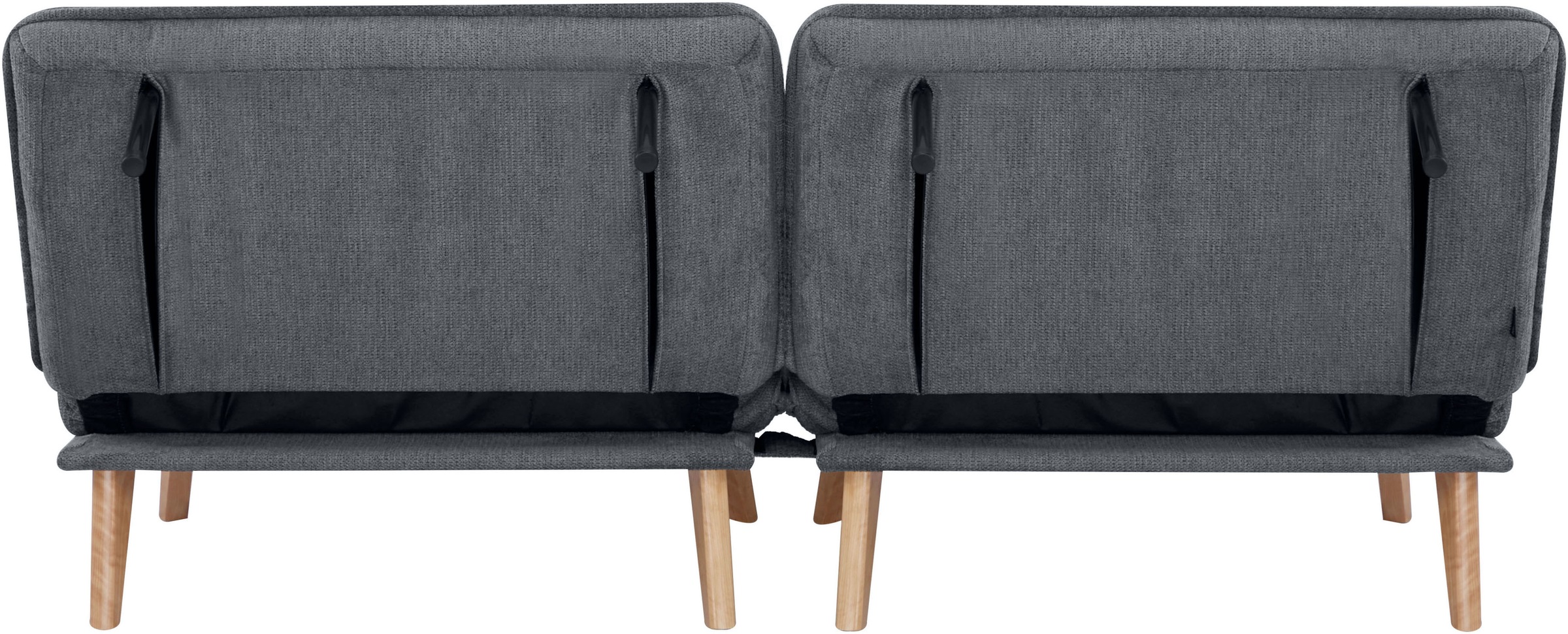 INOSIGN Sessel »DELANEY Schlafsofa, bestehend aus 2 Modulen, mit Schlaffunktion«, Bettsofa, Schlafsessel, Klappsofa, erweiterbar, in Webstoff