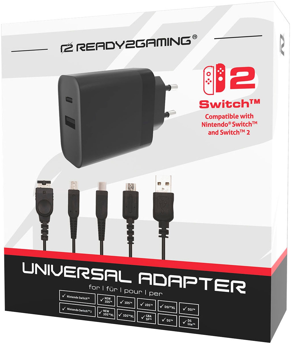 Ready2gaming PC-Netzteil »Universal Netzteil für Switch 2, Switch 1«, und alle gängigen Nintendo GameBoys