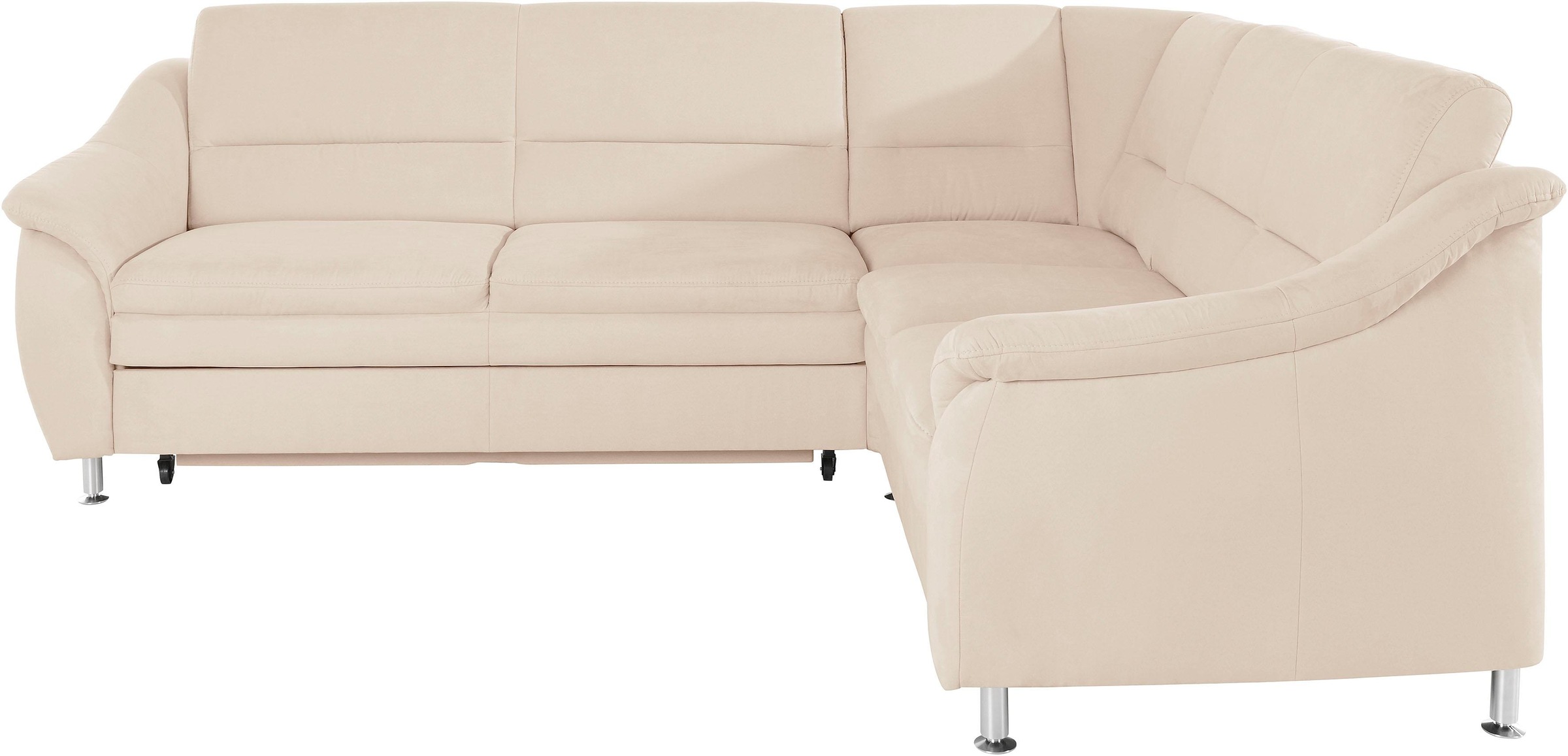 Places of Style Ecksofa »Cardoso L-Form«, Federkern, wahlweise mit Bett, Schubkasten, teilweise Relaxfunktion