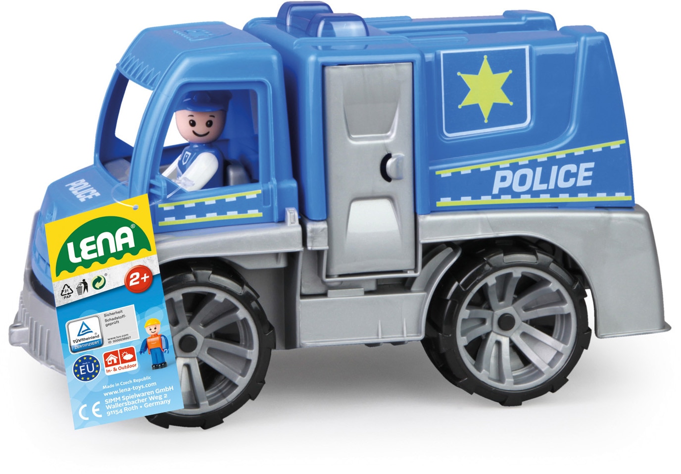Lena® Spielzeug-Polizei »Truxx, Polizei Truck«, Made in Europe