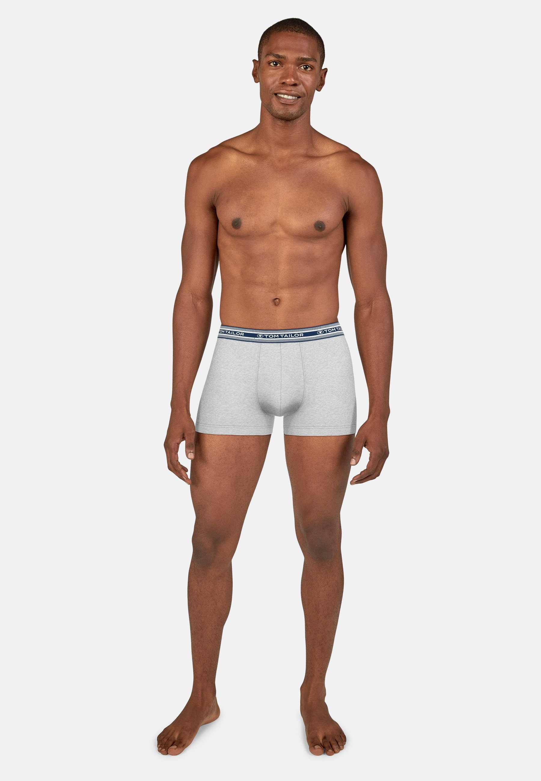 TOM TAILOR Boxershorts, (5 St.), mit schönem Logobund