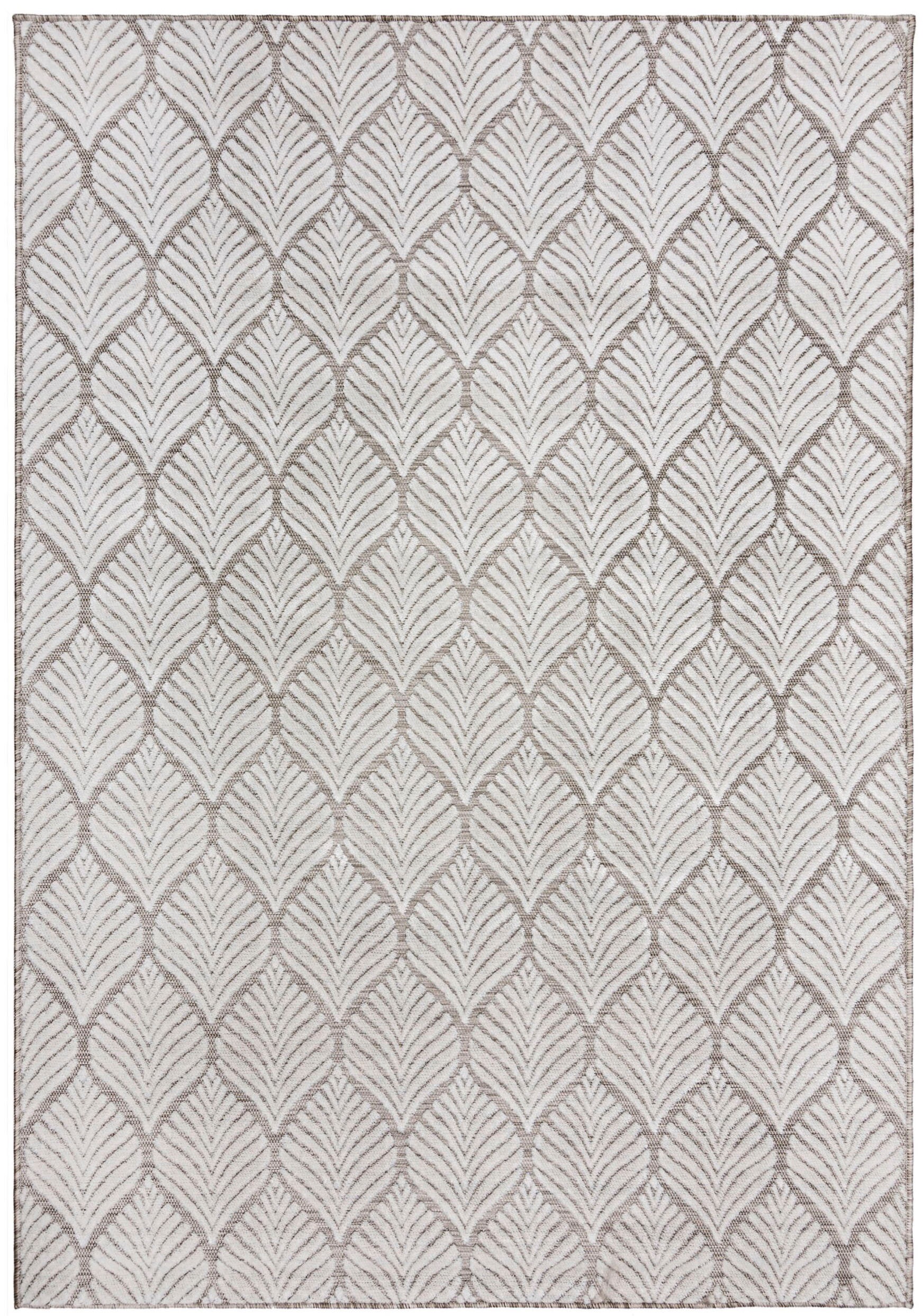 FLAIR RUGS Teppich »Elm Leaf«, rechteckig, 4 mm Höhe, Elm Leaf Indoor Outdo günstig online kaufen