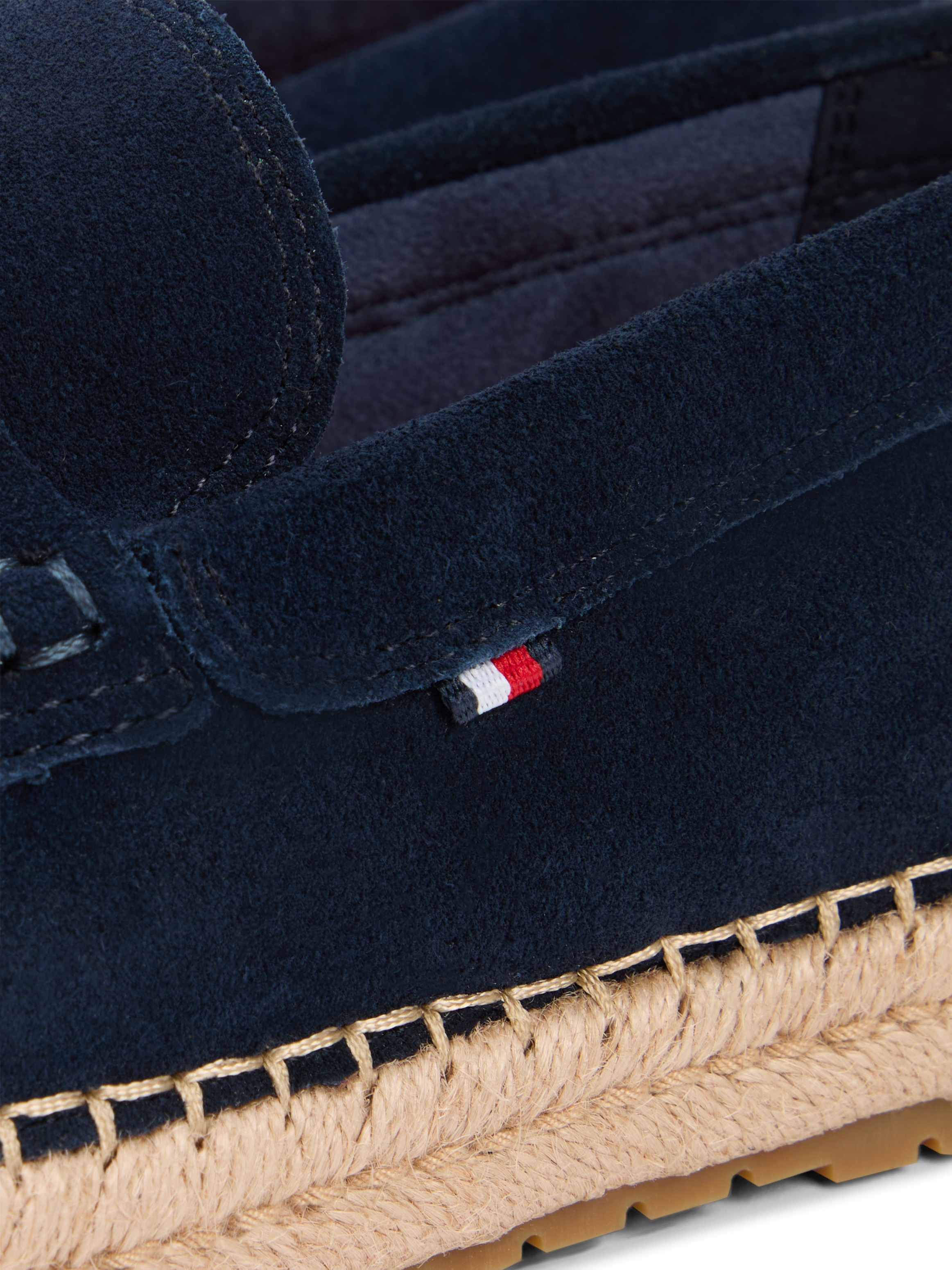 Tommy Hilfiger Espadrille »FLEXIBLE HILFIGER SDE ESPADRILLE«  Sommerschuh, Slipper, Loafer mit angesagtem Zierriegel