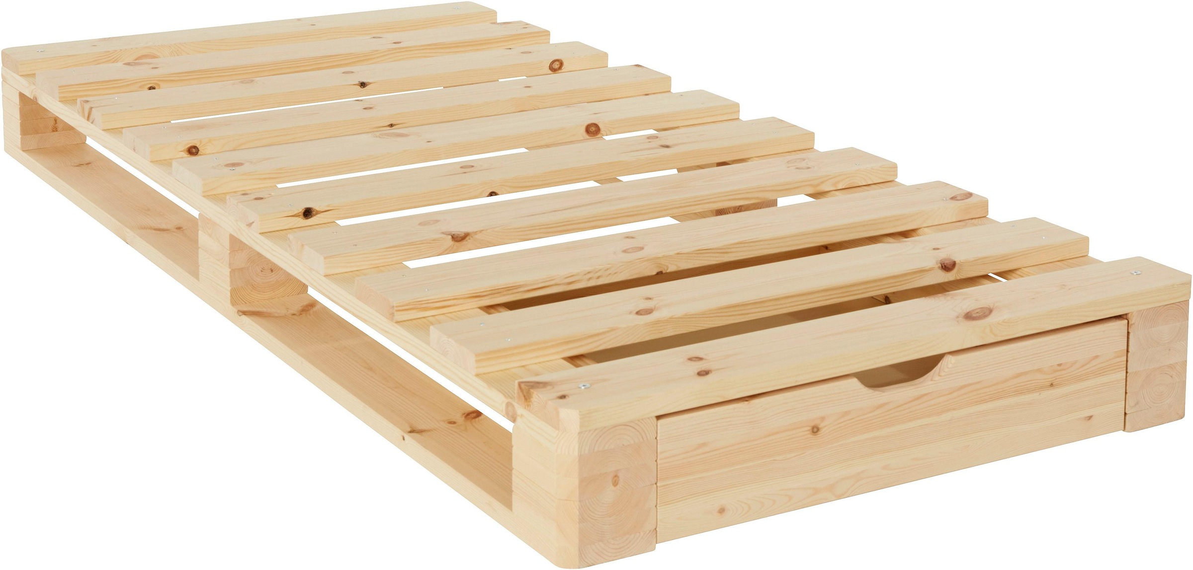 OTTO home Palettenbett »"ALASCO " BESTSELLER! Mit Schublade« zertifiziertes günstig online kaufen