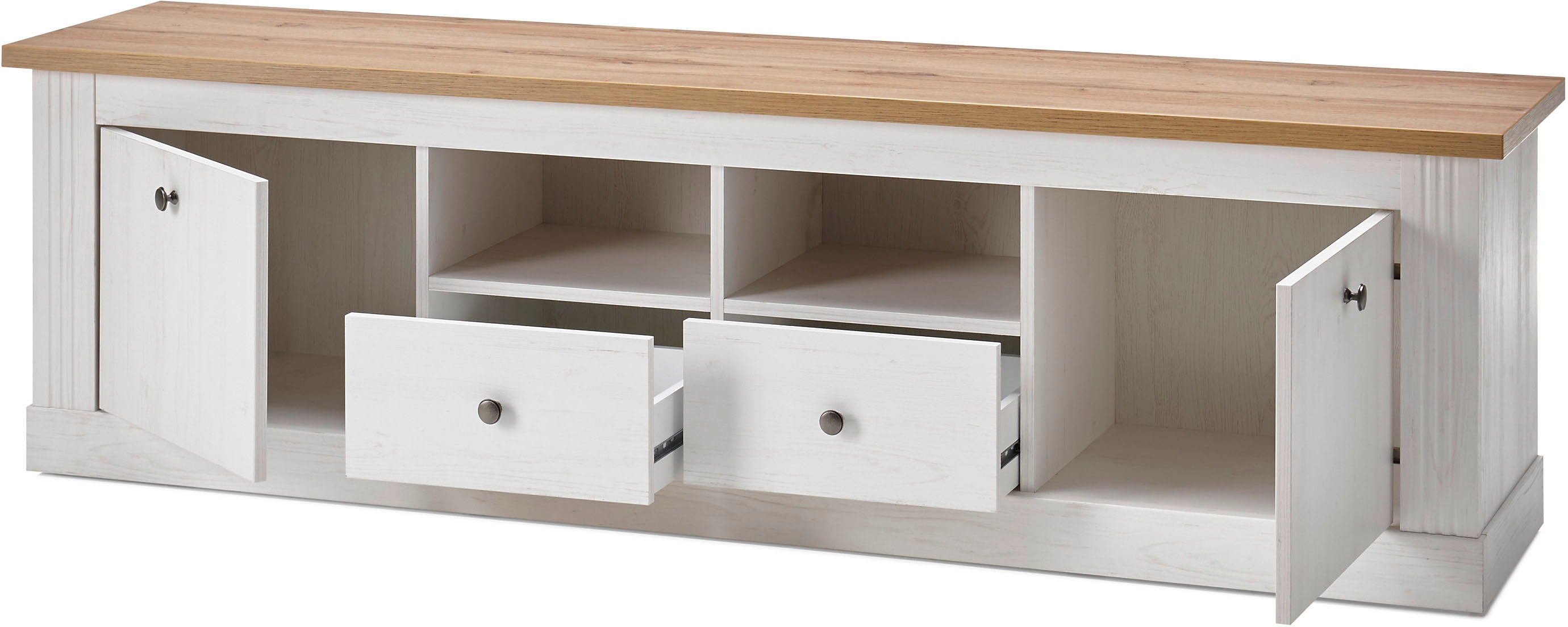 Home affaire Wohnwand »Westminster BESTSELLER!« Set, Vitrine, Lowboard, Sta günstig online kaufen