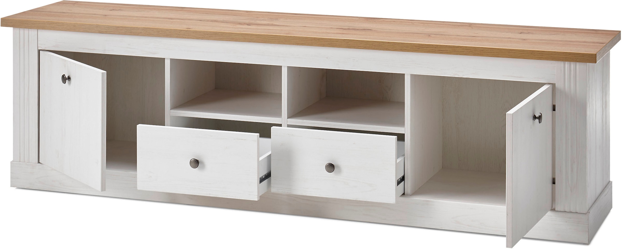 Home affaire Wohnwand »Westminster BESTSELLER!« Set, Vitrine, Lowboard, Sta günstig online kaufen